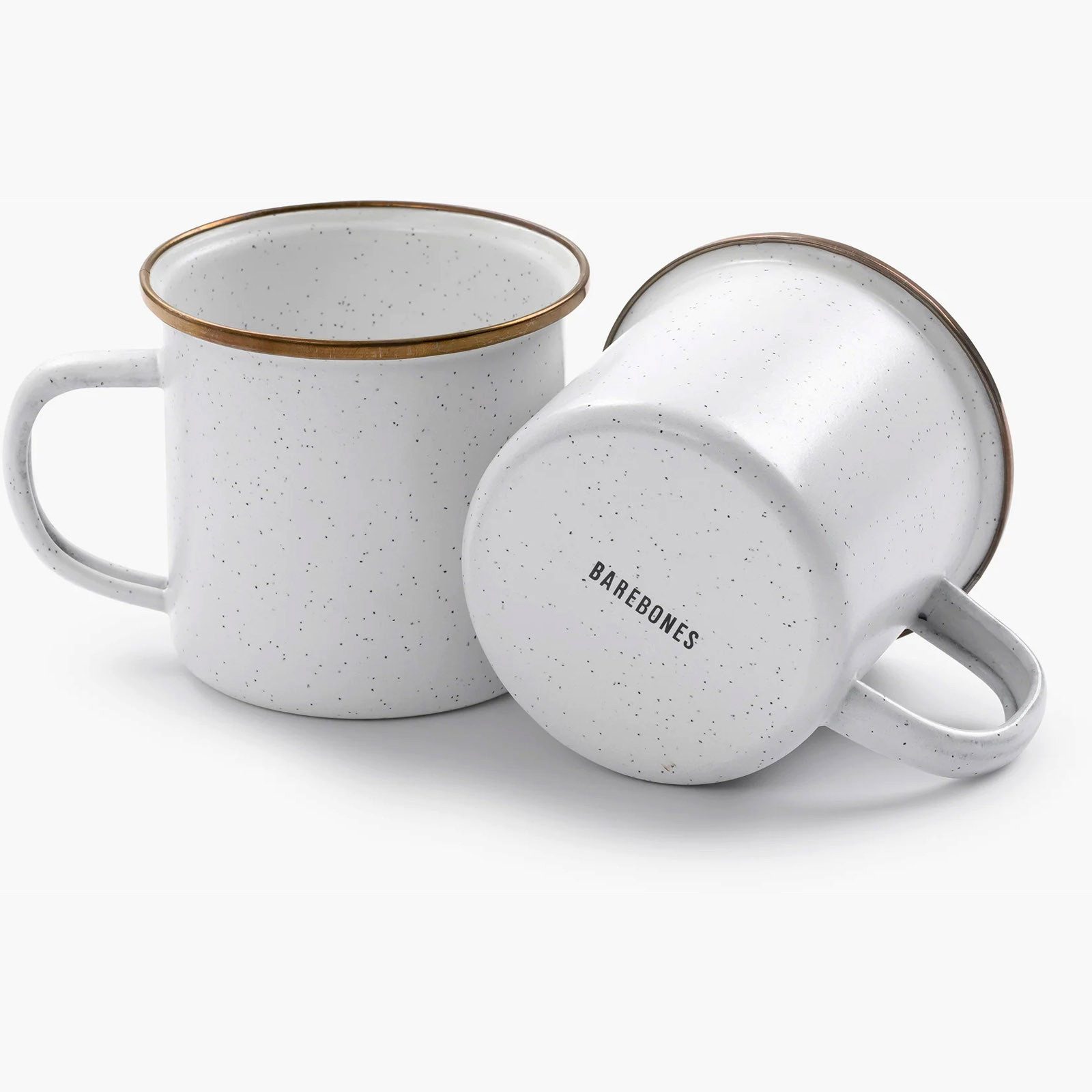 Barebones Кружки Emaille Кружки Set Retro Camping Geschirr, Emaille, Edelstahl, Kaffee Tasse Edelstahl 473ml