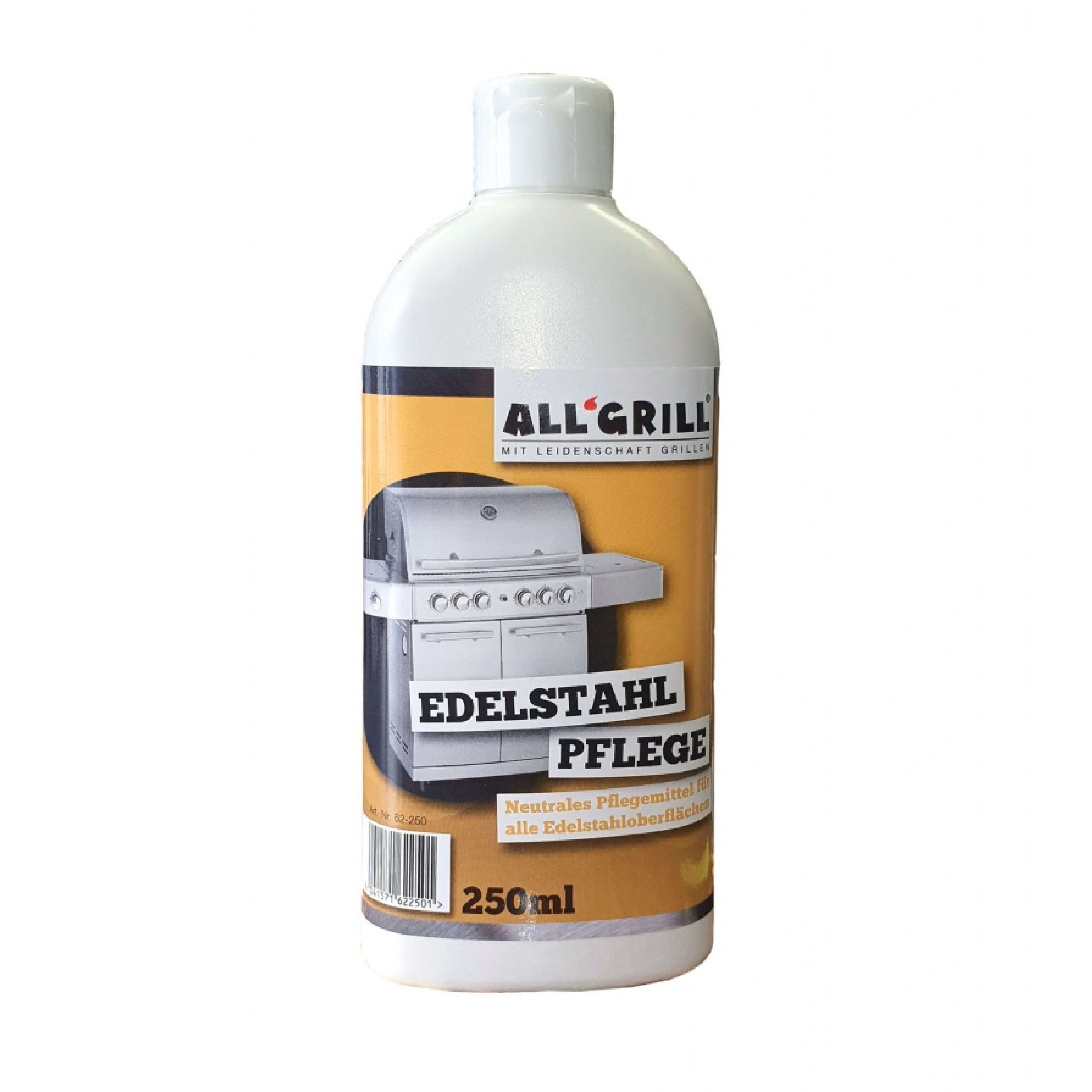 All Grill Gasgrill ALLGRILL Edelstahl-Pflegemittel 250 ml Edelstahlpflege PE-Flasche