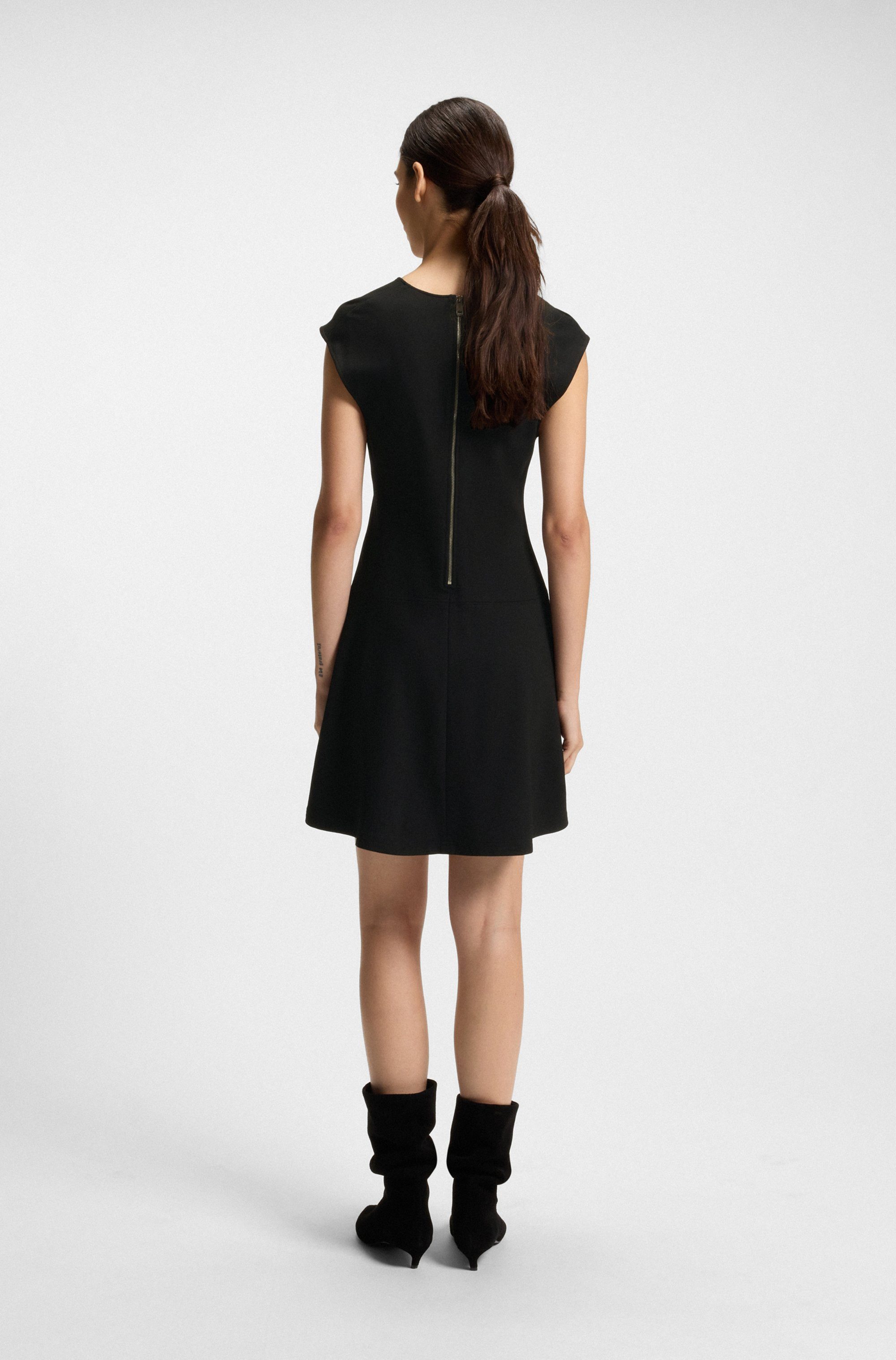 BOSS ORANGE A-Linien-Kleid Duttina Premium Damenmode günstig online kaufen