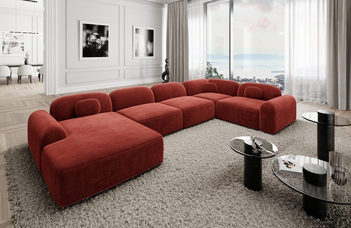 Sofa Dreams Wohnlandschaft Stoff Sofa Polstersofa günstig online kaufen