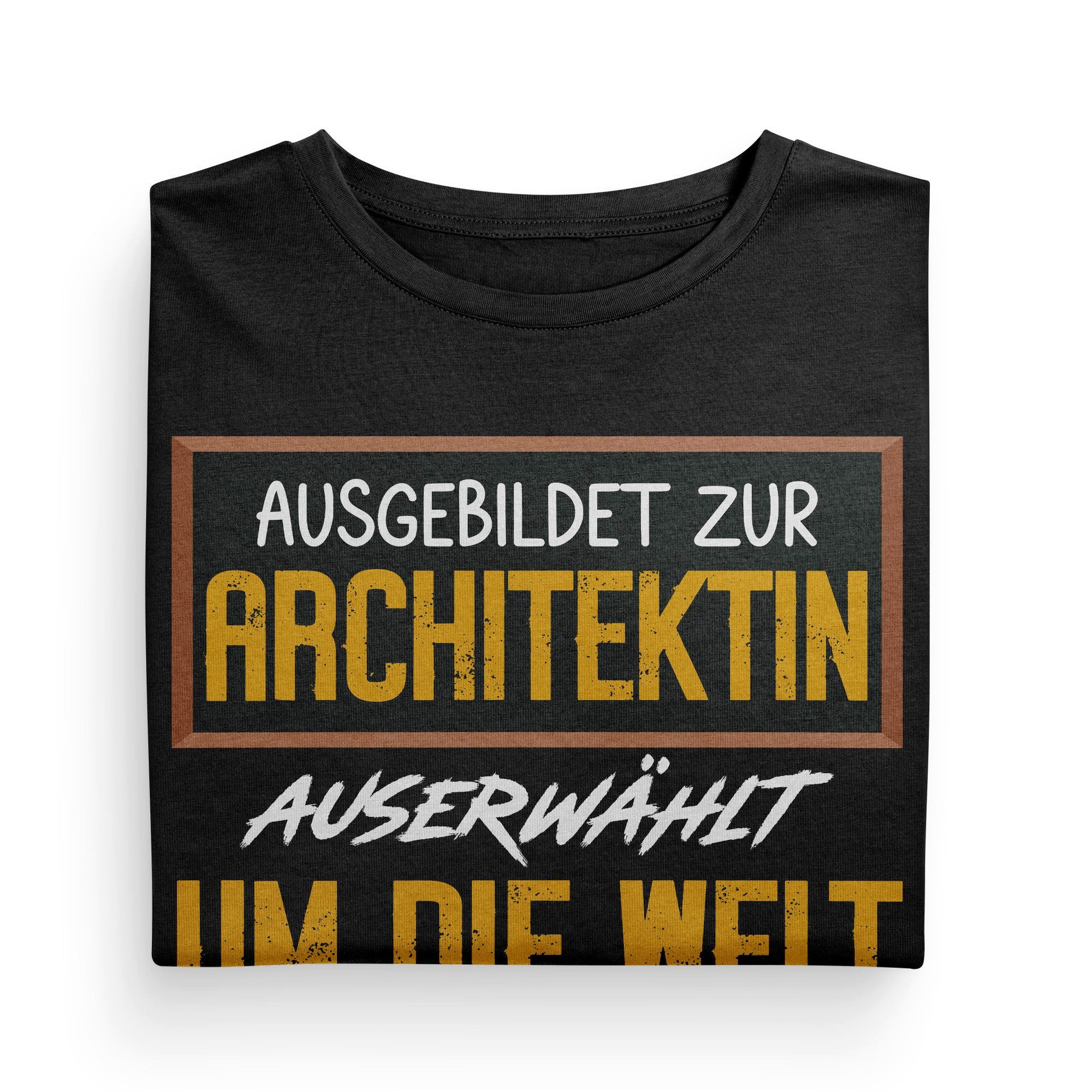 22Feels T-Shirt Architektin Geschenk Frauen Spruch Beruf Studium Abschluss IN DEUTSCHLAND BEDRUCKT