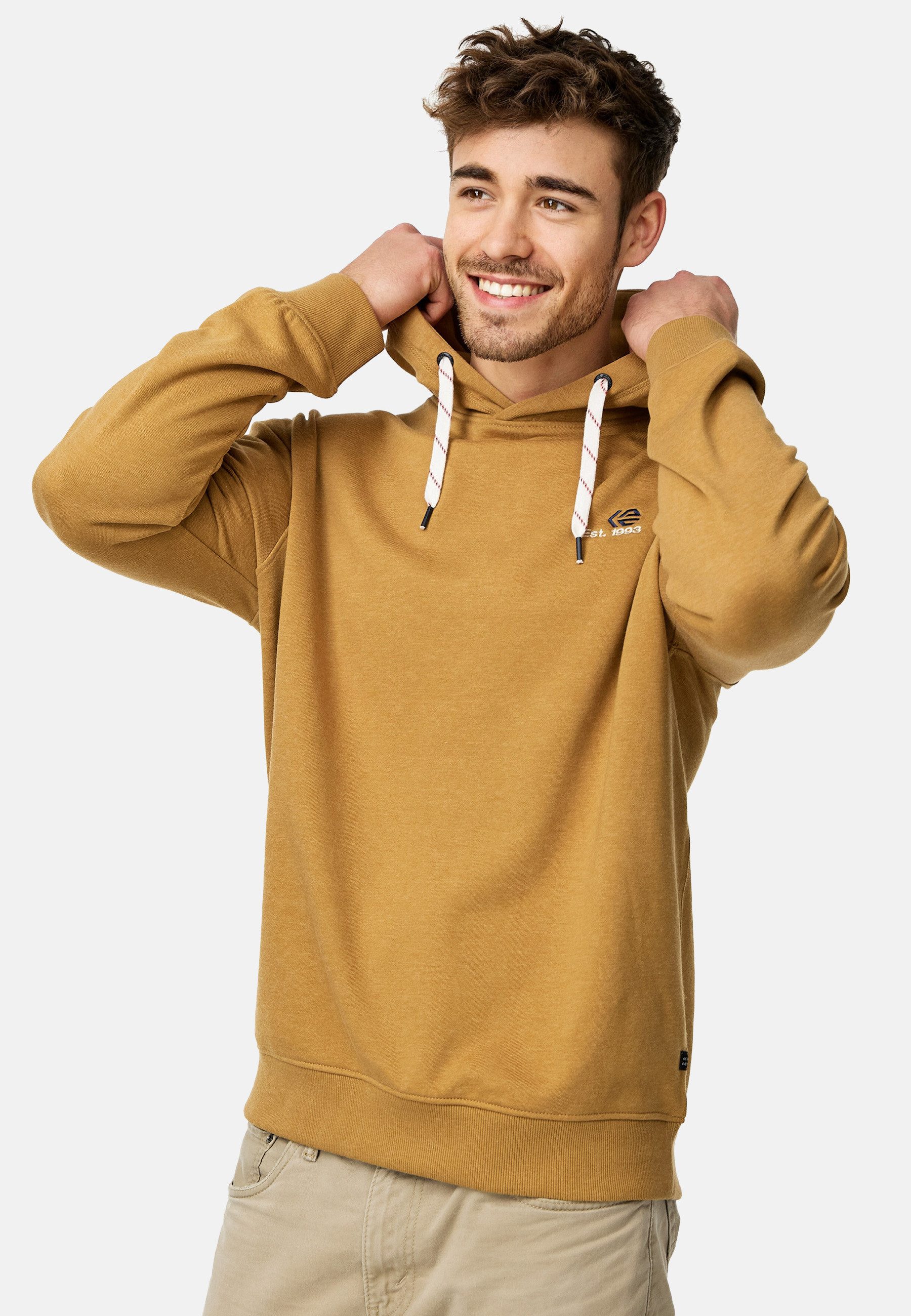Indicode Hoodie Herren INMorey Sweatshirt Kapuze Herrenhoodie (Kapuzenpullover)
