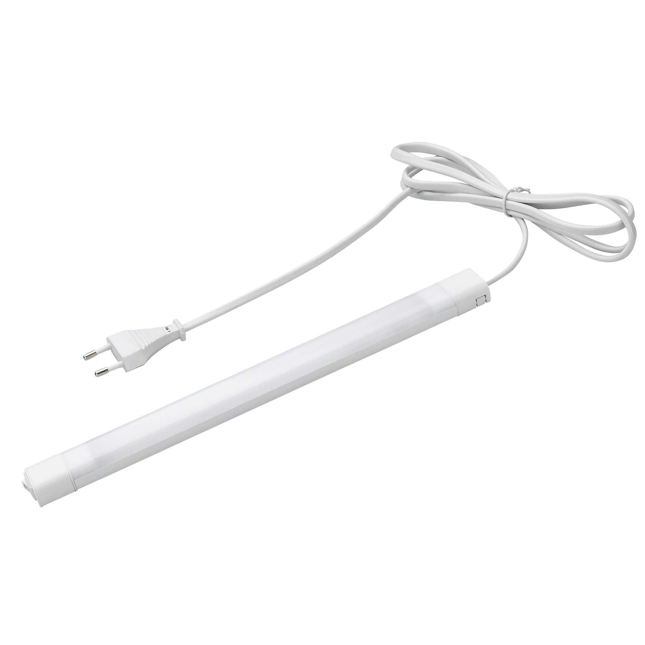 SEBSON Unterbauleuchte & 30cm, Aufbauleuchte Stecker 4W, LED 300lm, Schalter neutralweiß,