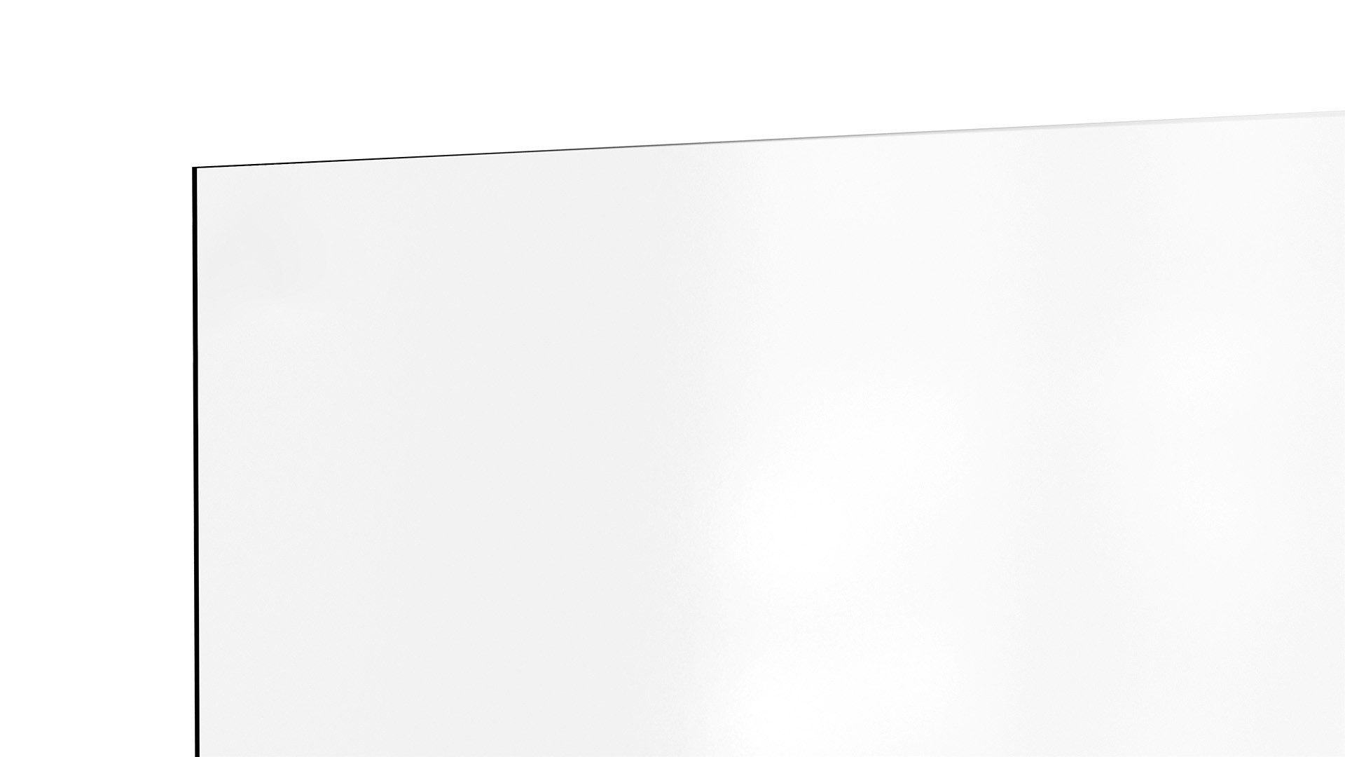 ALLboards Magnettafel Rahmenloses SLIMboard – Magnetisches trocken abwischbares Whiteboard – Bild 4 von 5