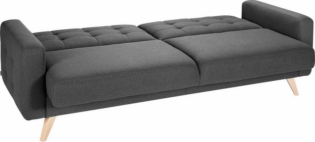exxpo - sofa fashion 3-Sitzer, mit Bettfunktion und Bettkasten-Otto
