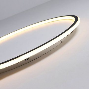 Ailiebe Design LED Deckenleuchte, Dimmbar, LED fest integriert, Dimmbar mit Fernbedienung, Deckenlampe ultraflach, mit Memory Funktion