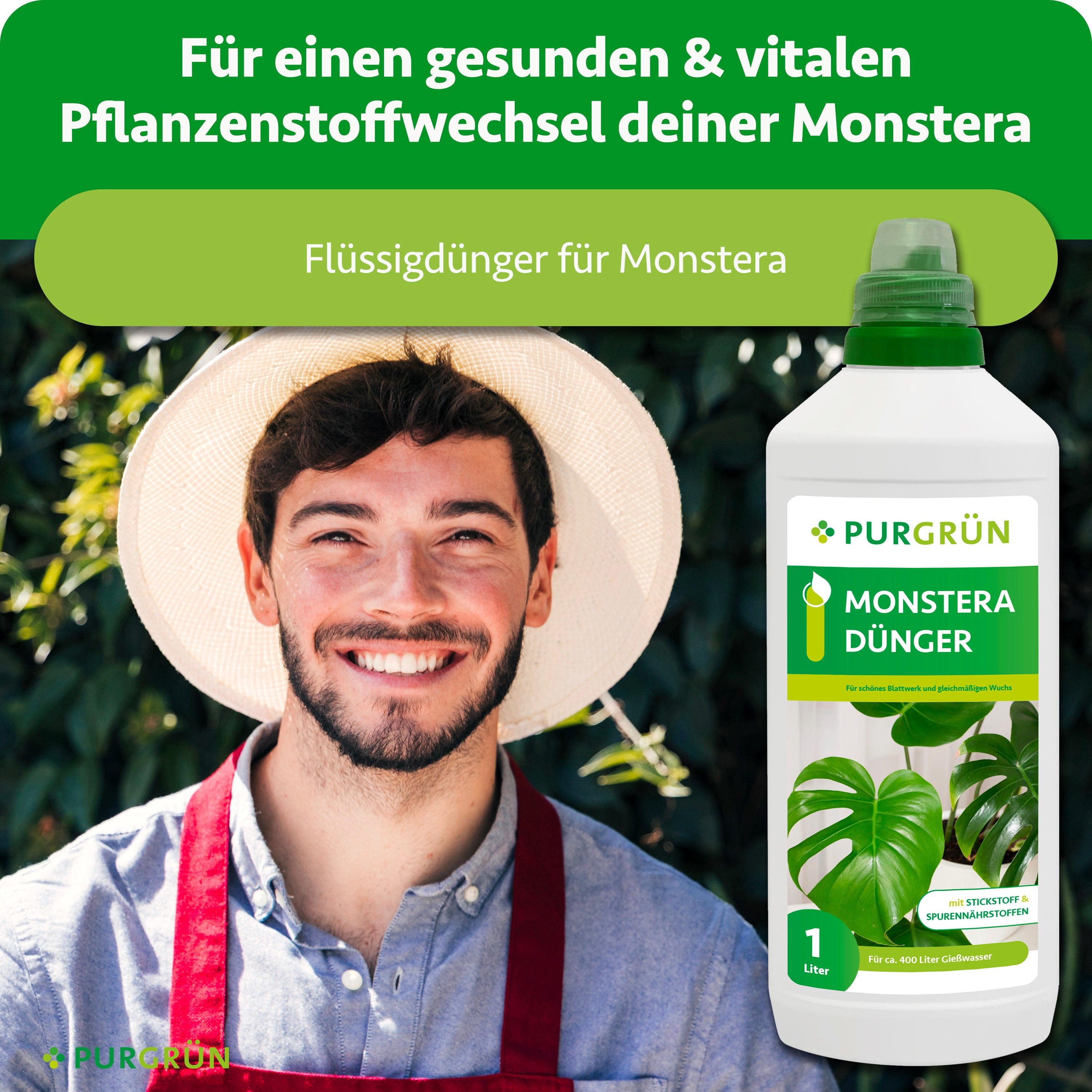 Purgrün Universaldünger Purgrün Monstera Dünger, NPK günstig online kaufen