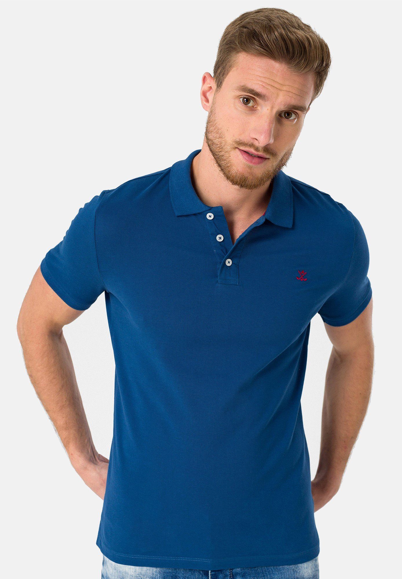 Poloshirt Blue Sir Raymond Tailor Royal Wheaton