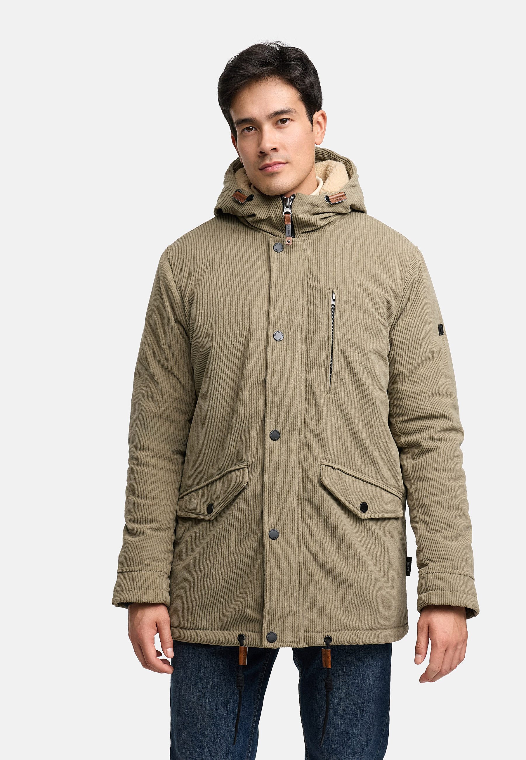 Indicode Winterjacke Herren INLedley Jacke Winter Herrenjacke Mit warmem Te günstig online kaufen