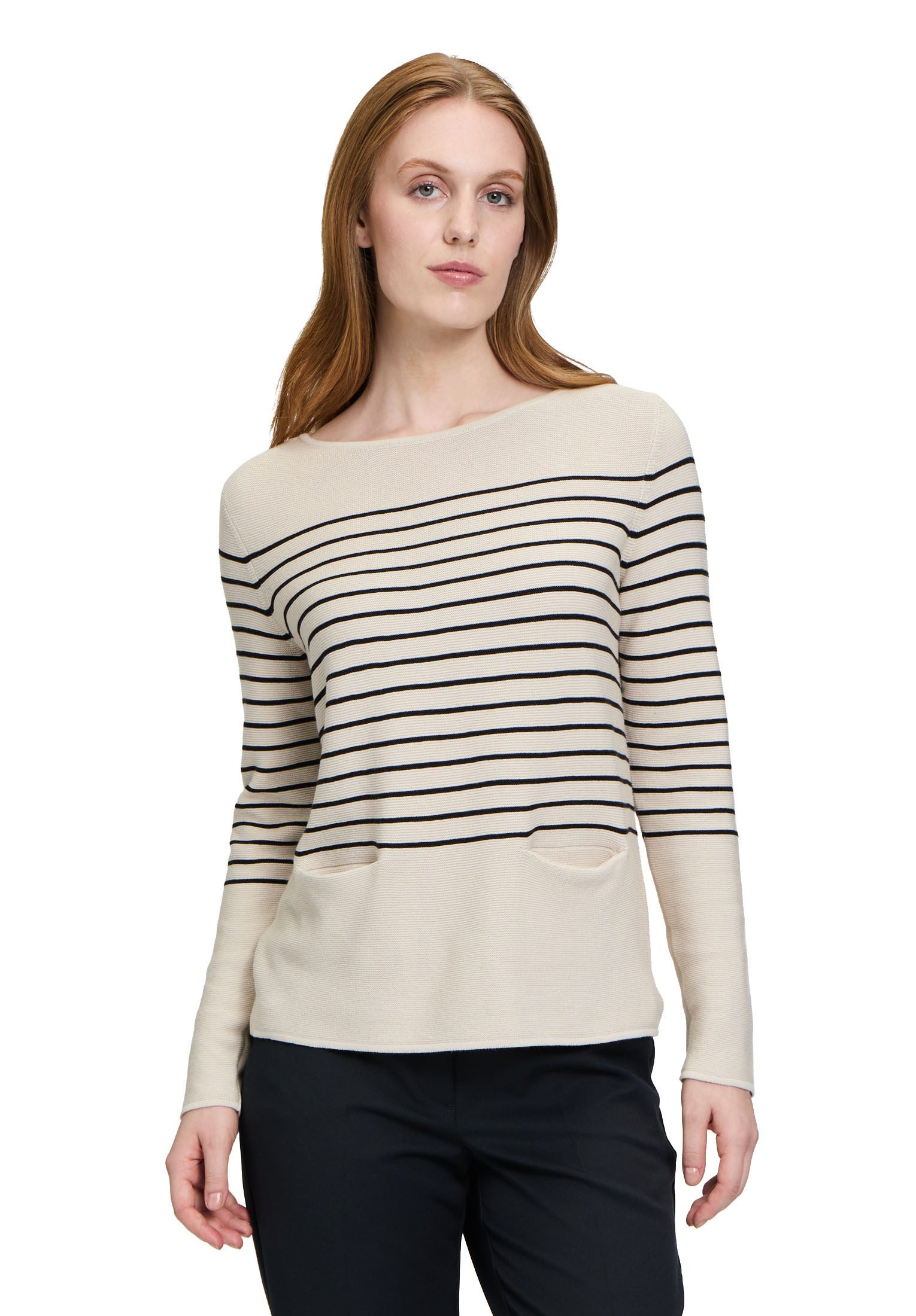 Strickpullover Betty Barclay Damen Feinstrickpullover mit Eingrifftaschen