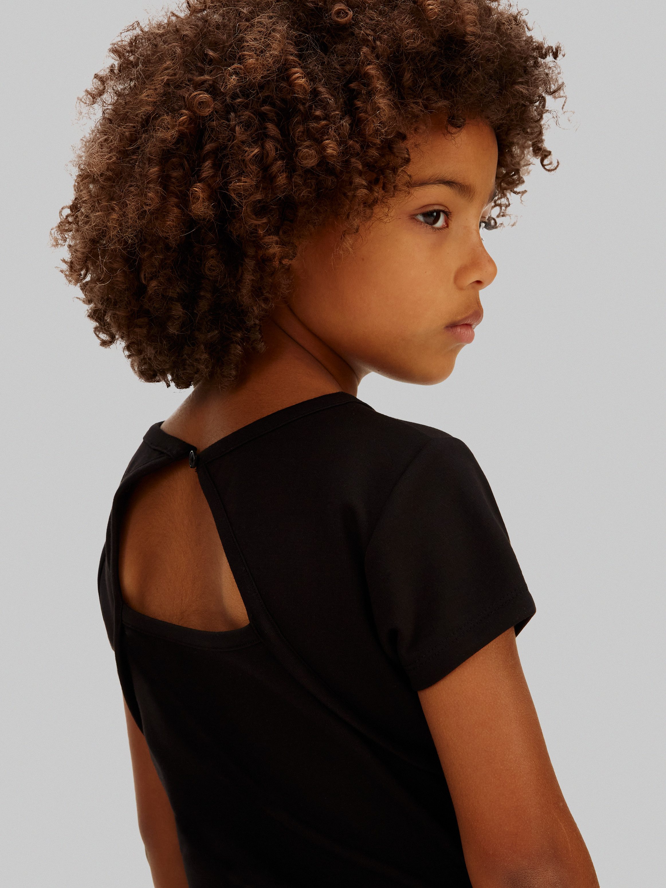 Calvin Klein Jeans Jerseykleid PUNTO DRESS Regular fit für Kinder mit Markenlogo