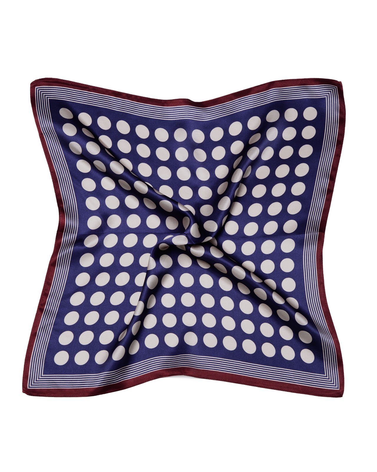 MayTree Seidentuch quadratisch,grosse Punkte 53x53 cm, günstig online kaufen