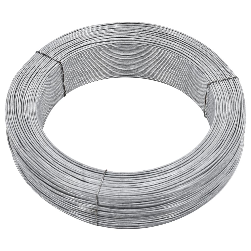 Draht Zaun-Bindedraht 250 m 2,5 mm Stahl