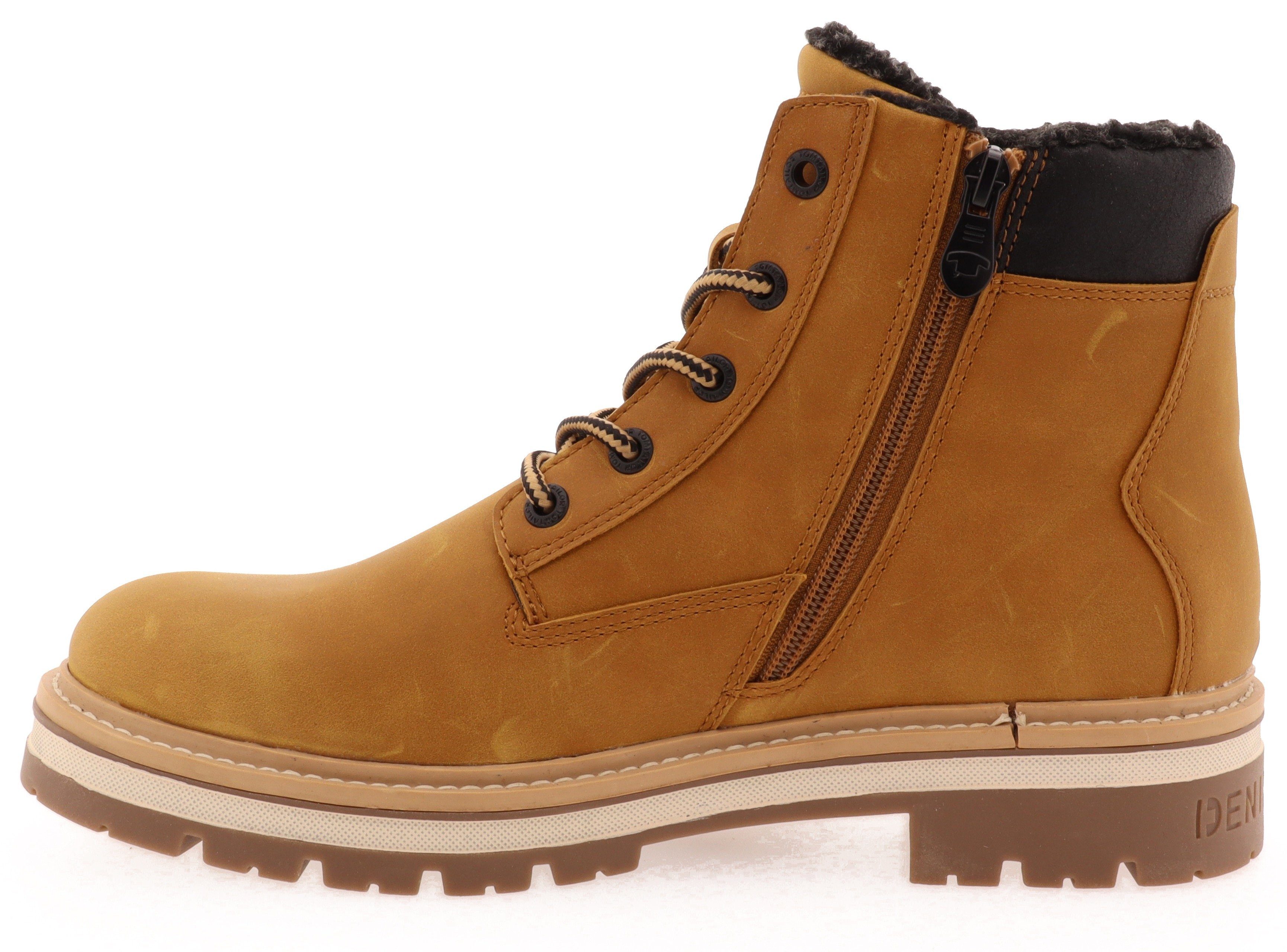 TOM TAILOR Winterboots mit gepolstertem Schaftrand