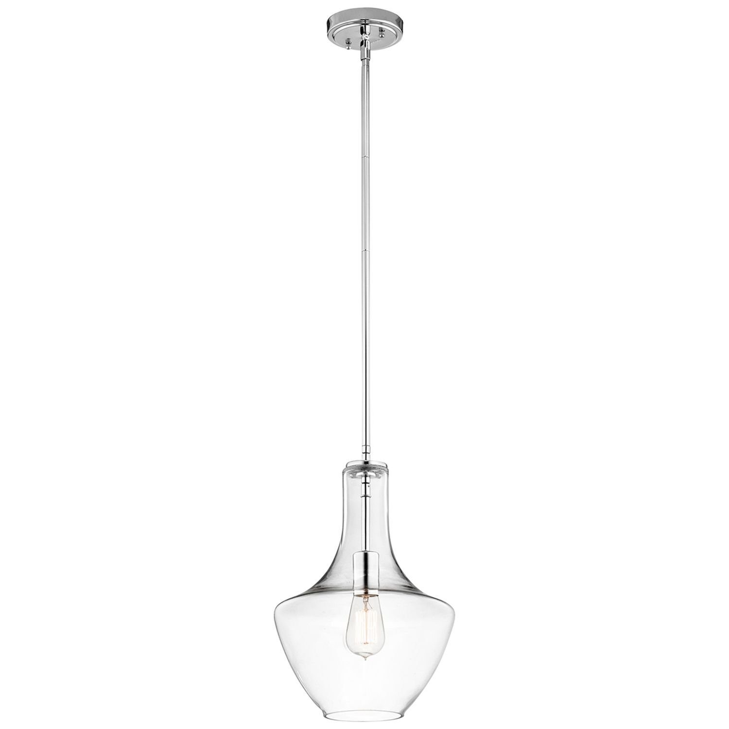 Modern Deckenlampe Esszimmer Glas ohne Deckenleuchte Beleuchtung Metall Küche E27 VABLE, Licht-Erlebnisse Leuchtmittel,