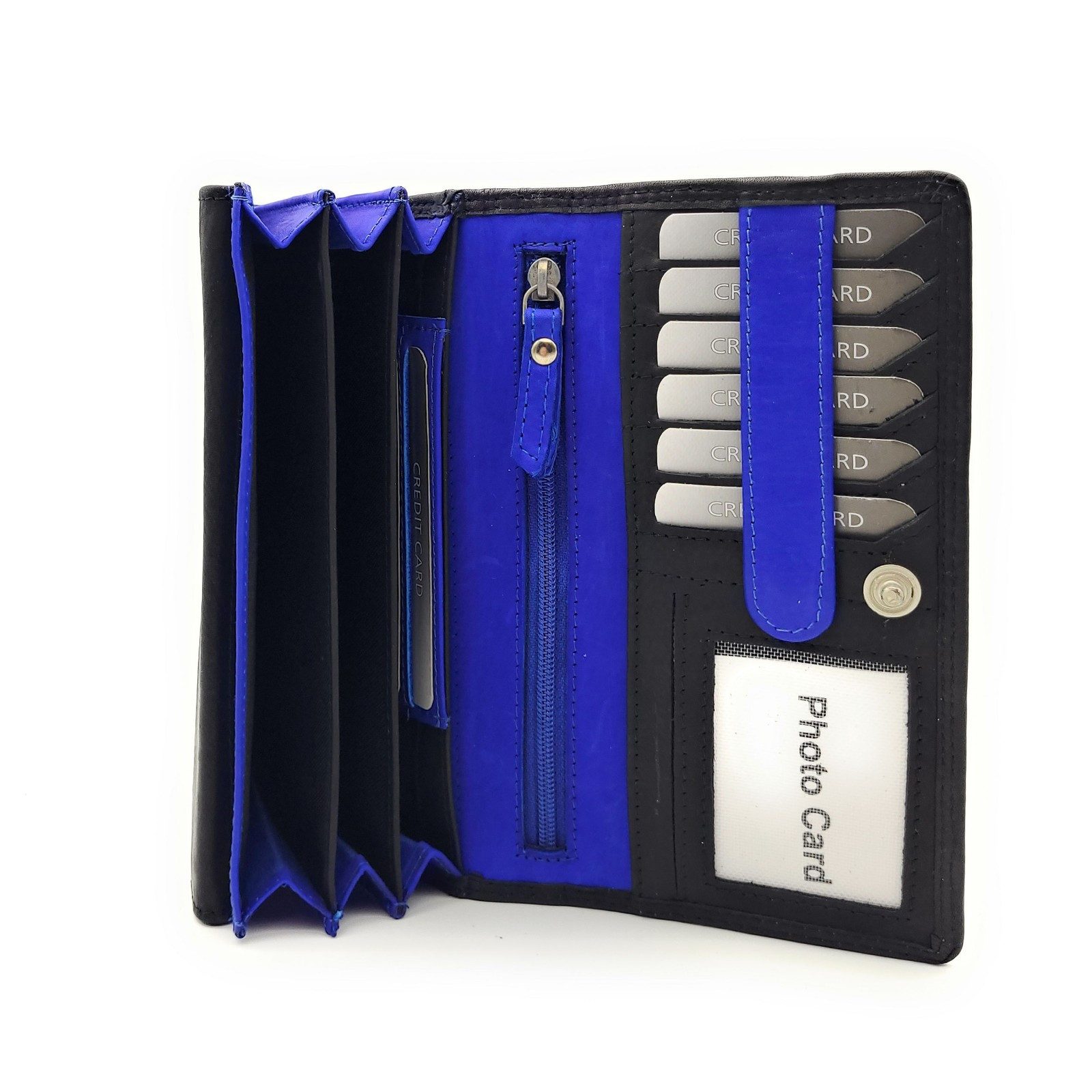 schwarz royalblau