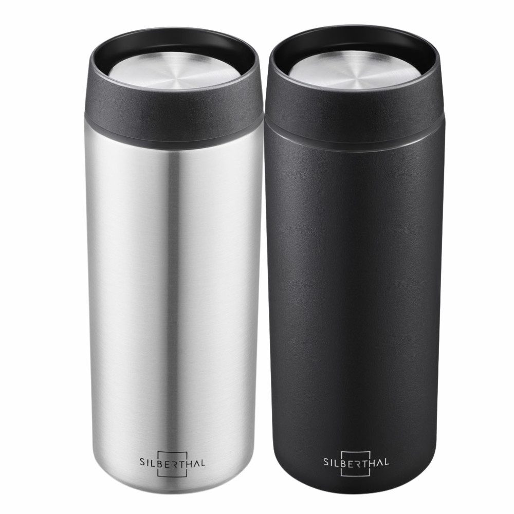 SILBERTHAL Thermobecher Coffee to go Becher, 2-tlg.