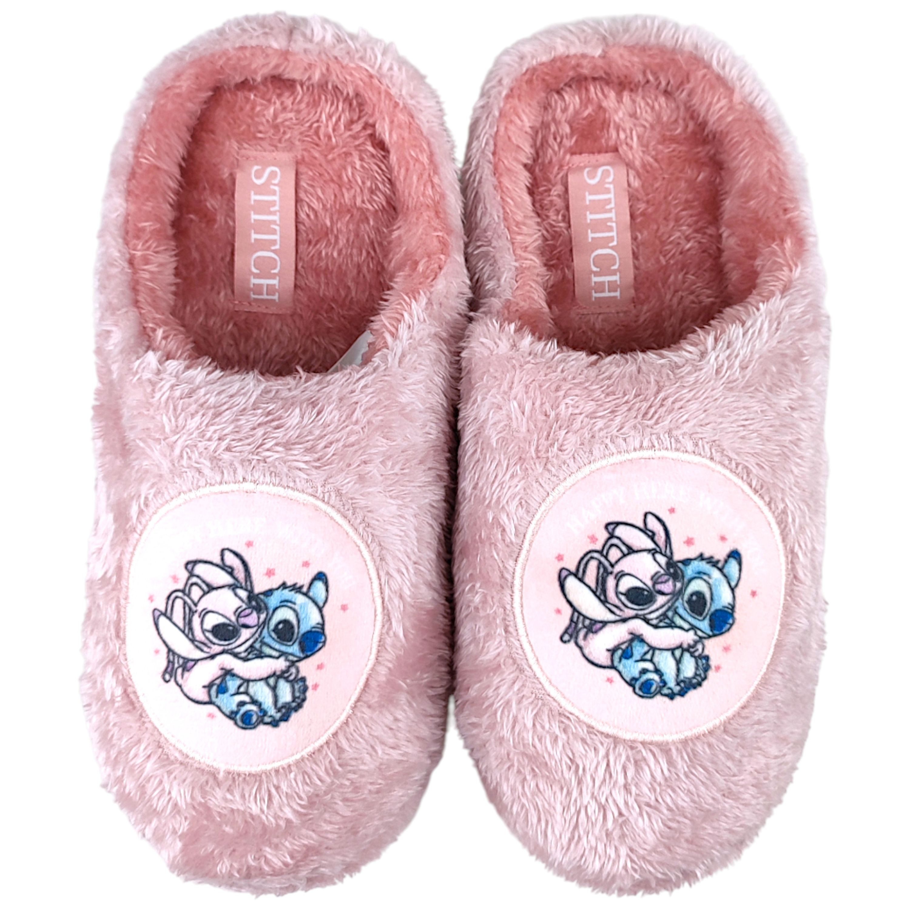 Lilo & Stitch Stitch & Angel Hausschuh flauschige Slipper Pantoffel Gr. 36-41