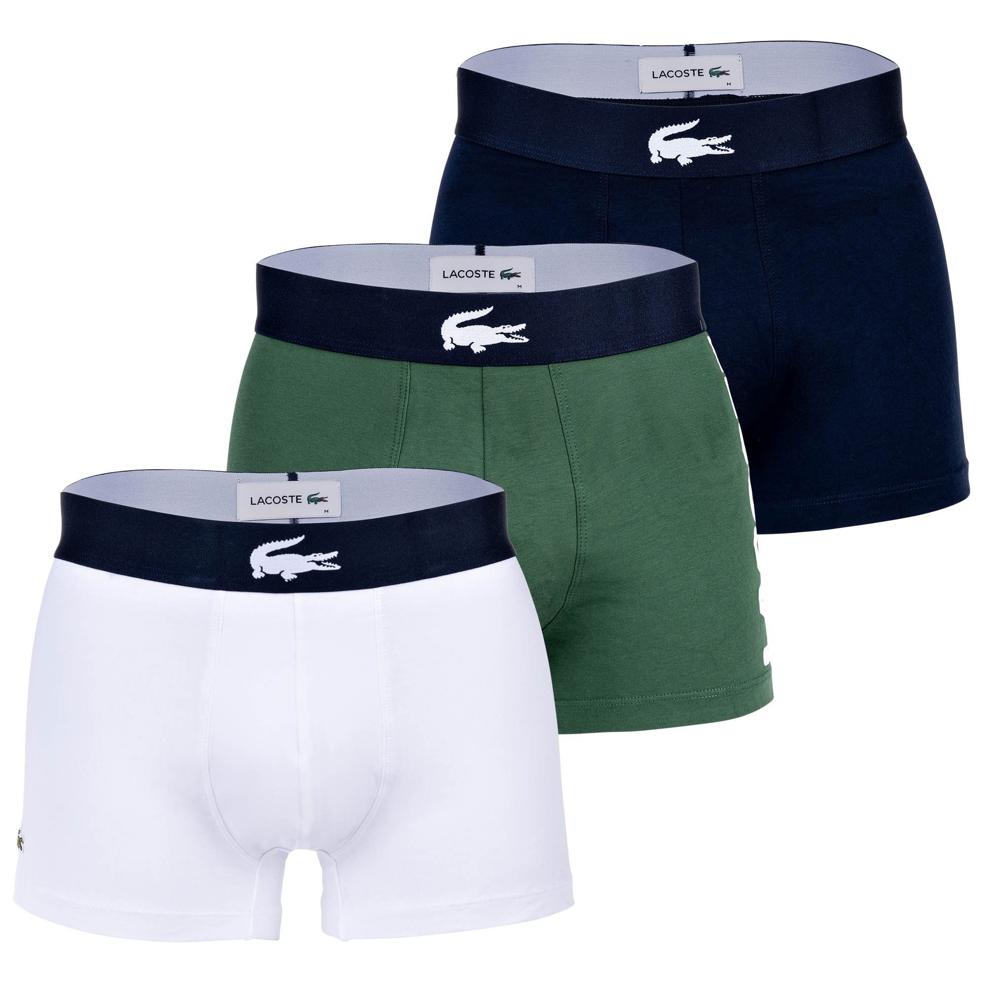 Lacoste Boxer Herren Boxershort 3er Pack Baumwolle (Packung, 3er Pack) günstig online kaufen