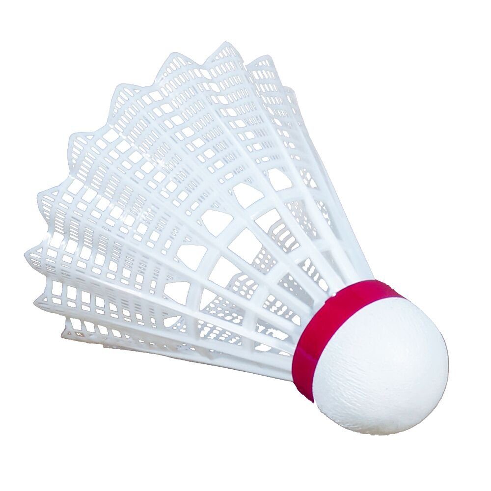 VICTOR Badmintonball Badminton-Bälle Shuttle 1000, Idealer Badmintonball für Training und Verein Weiß, Rot, Schnell