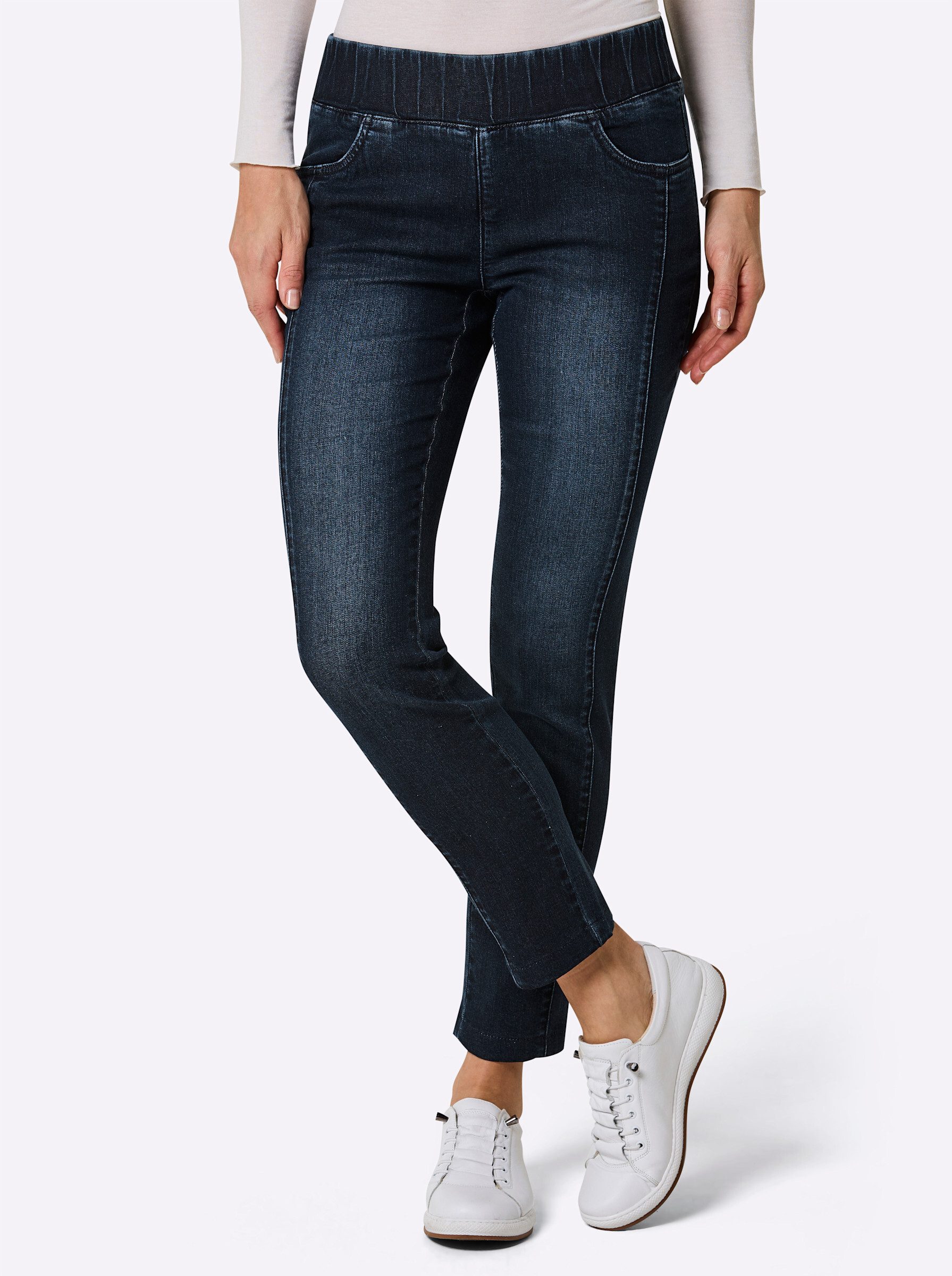creation L Bequeme Jeans Baumwoll-Lyocell-Jeans komfortabel