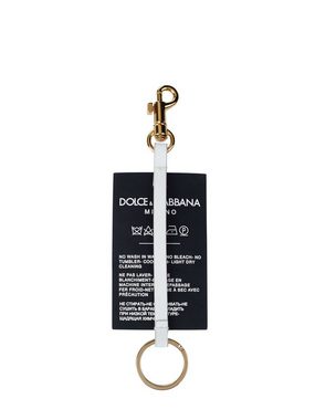 DOLCE & GABBANA Schlüsselanhänger Dolce & Gabbana Keyholder schwarz