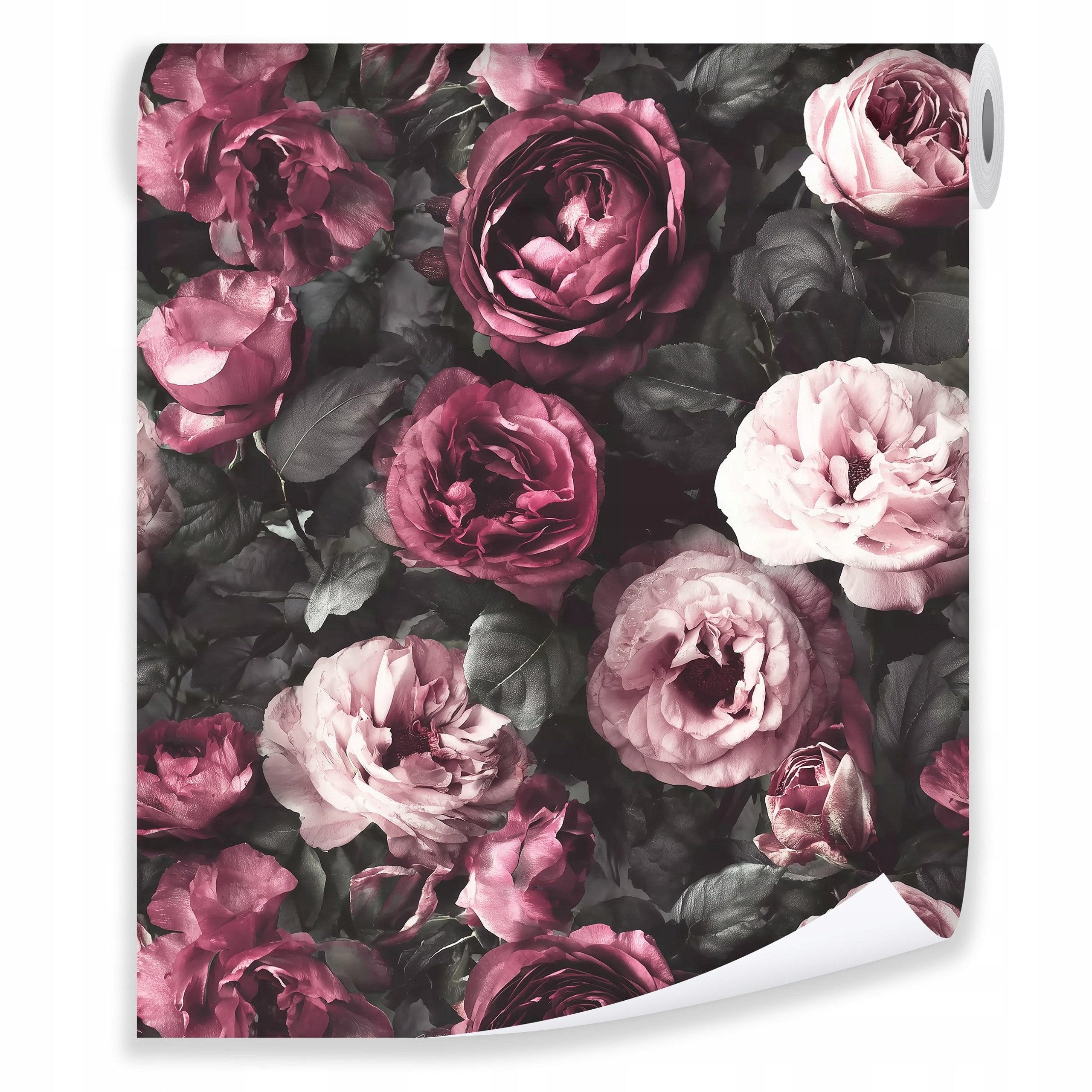 Wallarena Fototapete Blumen Vlies strapazierfähig lichtecht Wohnzimmer Schlafzimmer, glatt, Floral, 50 x 1000 cm