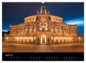 CALVENDO Wandkalender Dresden und Umland (Premium, hochwertiger DIN A2 Wandkalender 2023, Kunstdruck in Hochglanz)