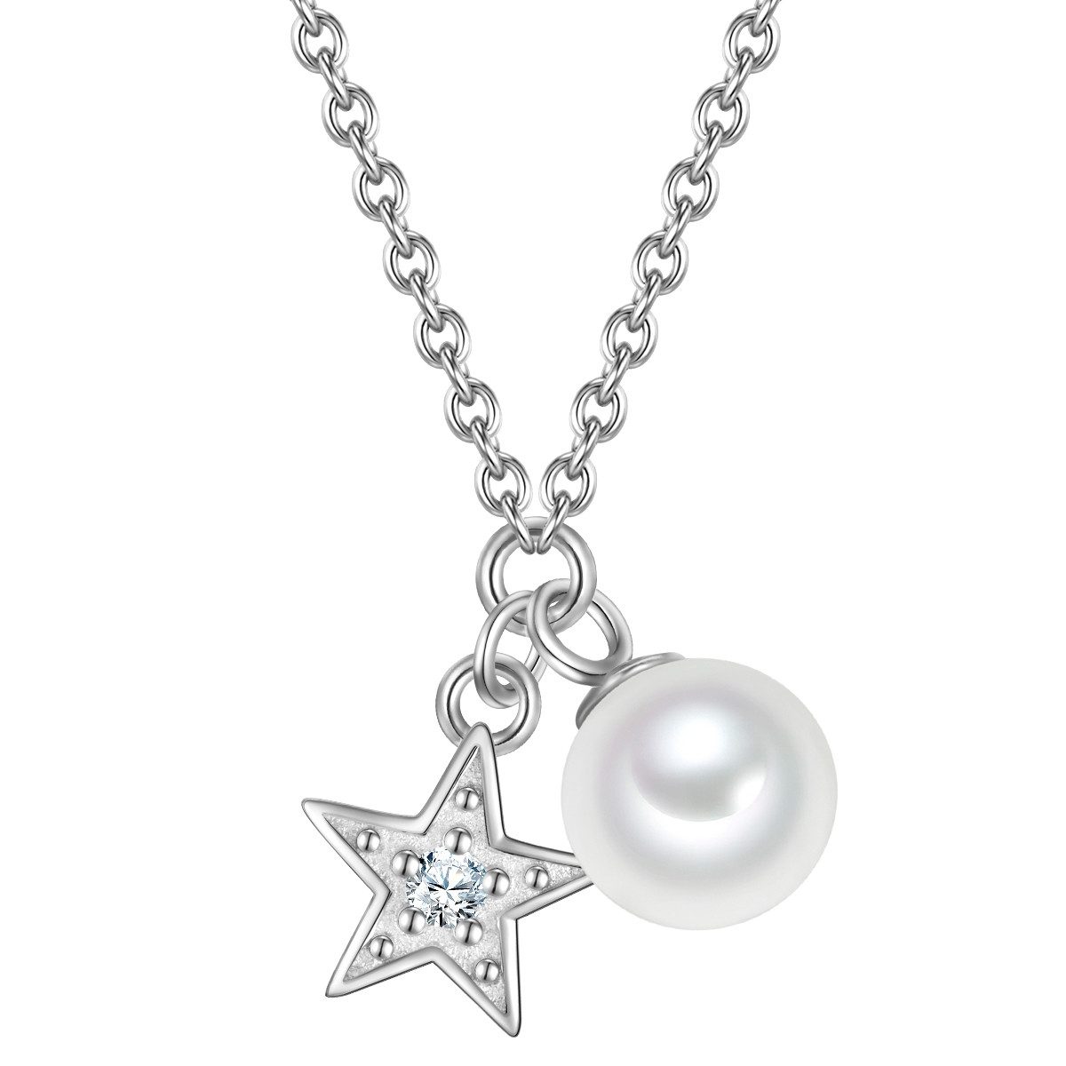 Glanzstücke München Kette mit Anhänger GSM2200 (1-tlg), aus Sterling Silber günstig online kaufen