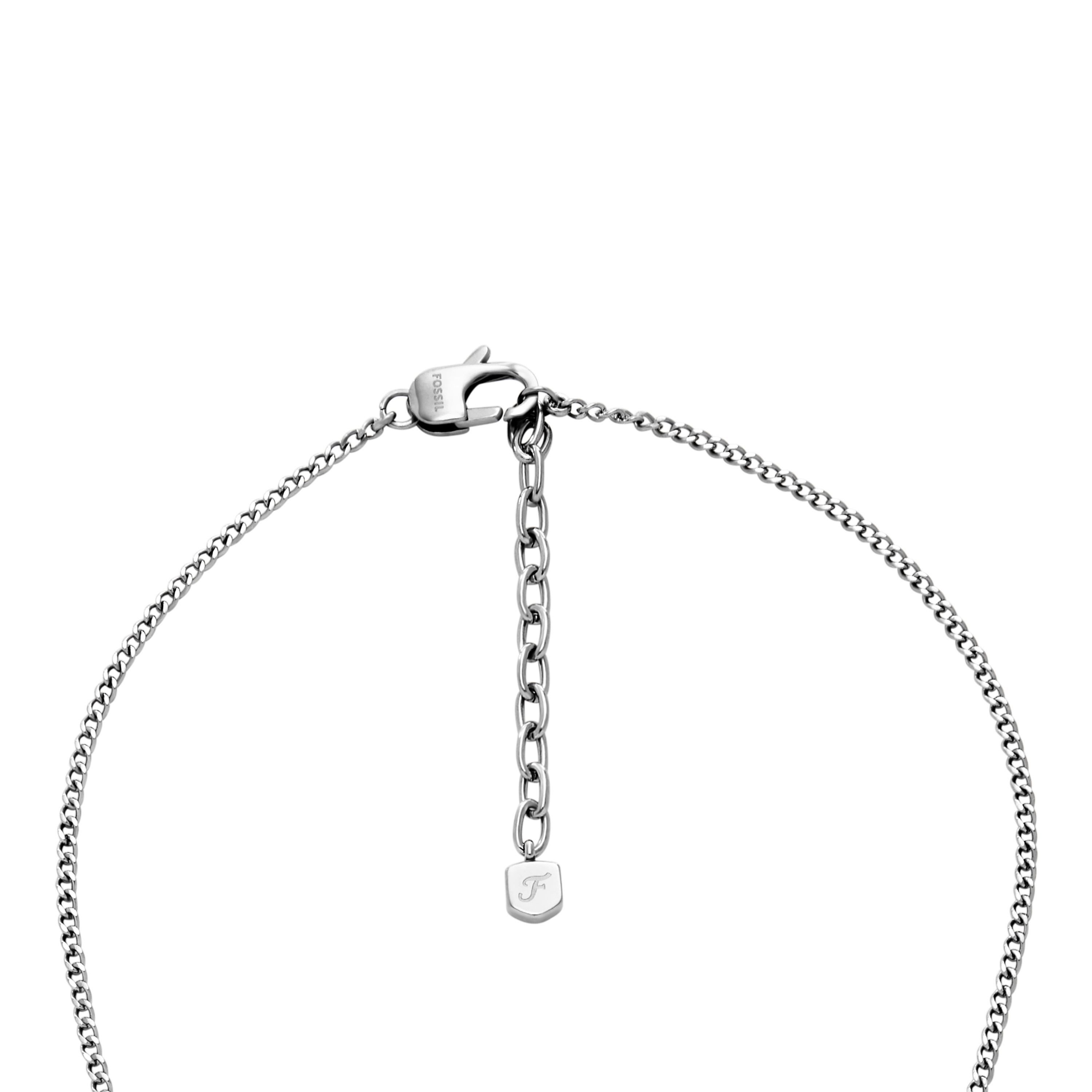 Fossil Kette mit Anhänger Schmuck Gesch... Fossil Kette mit Anhänger Schmuck Gesch...