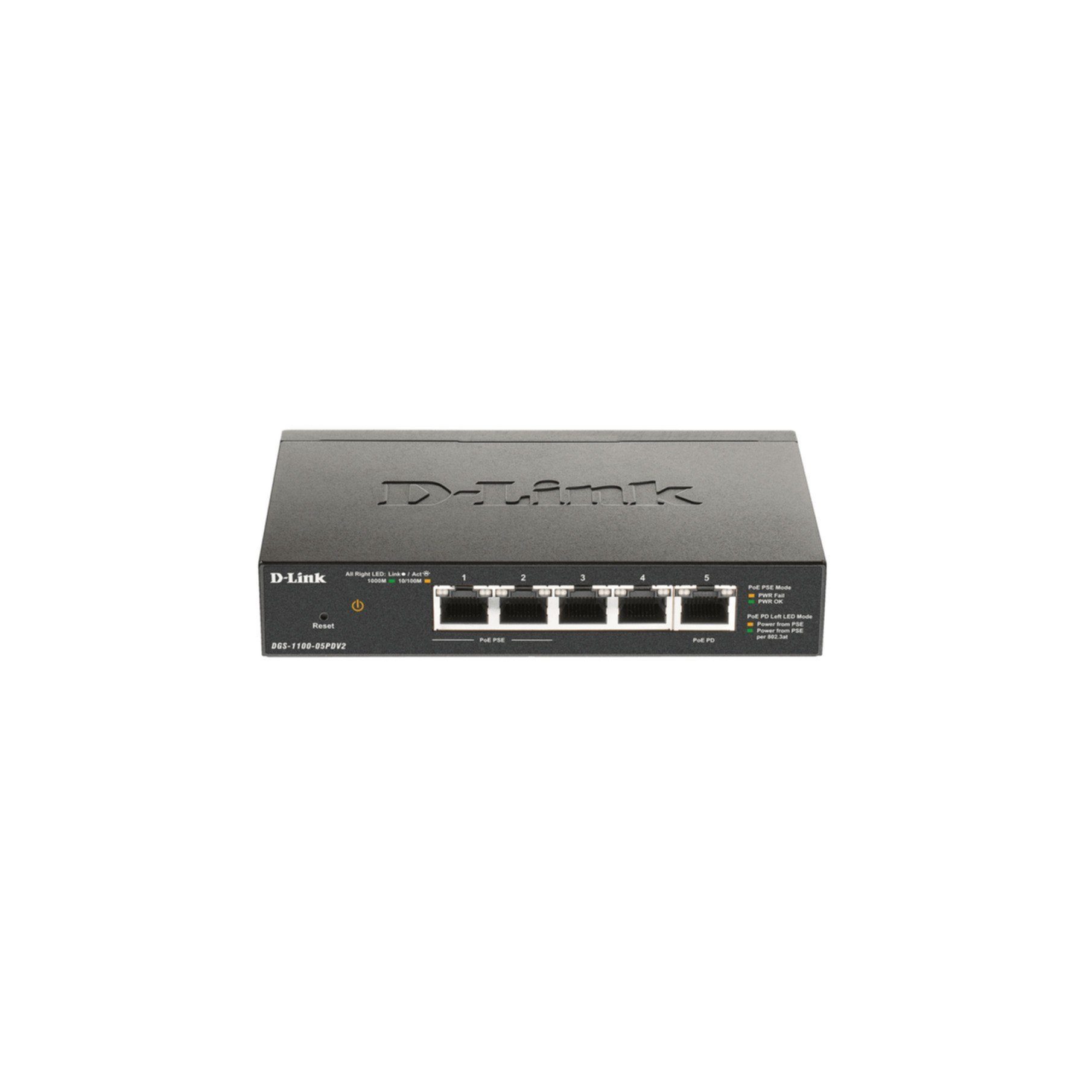 D-Link DGS-1100-05PDV2 Netzwerk-Switch
