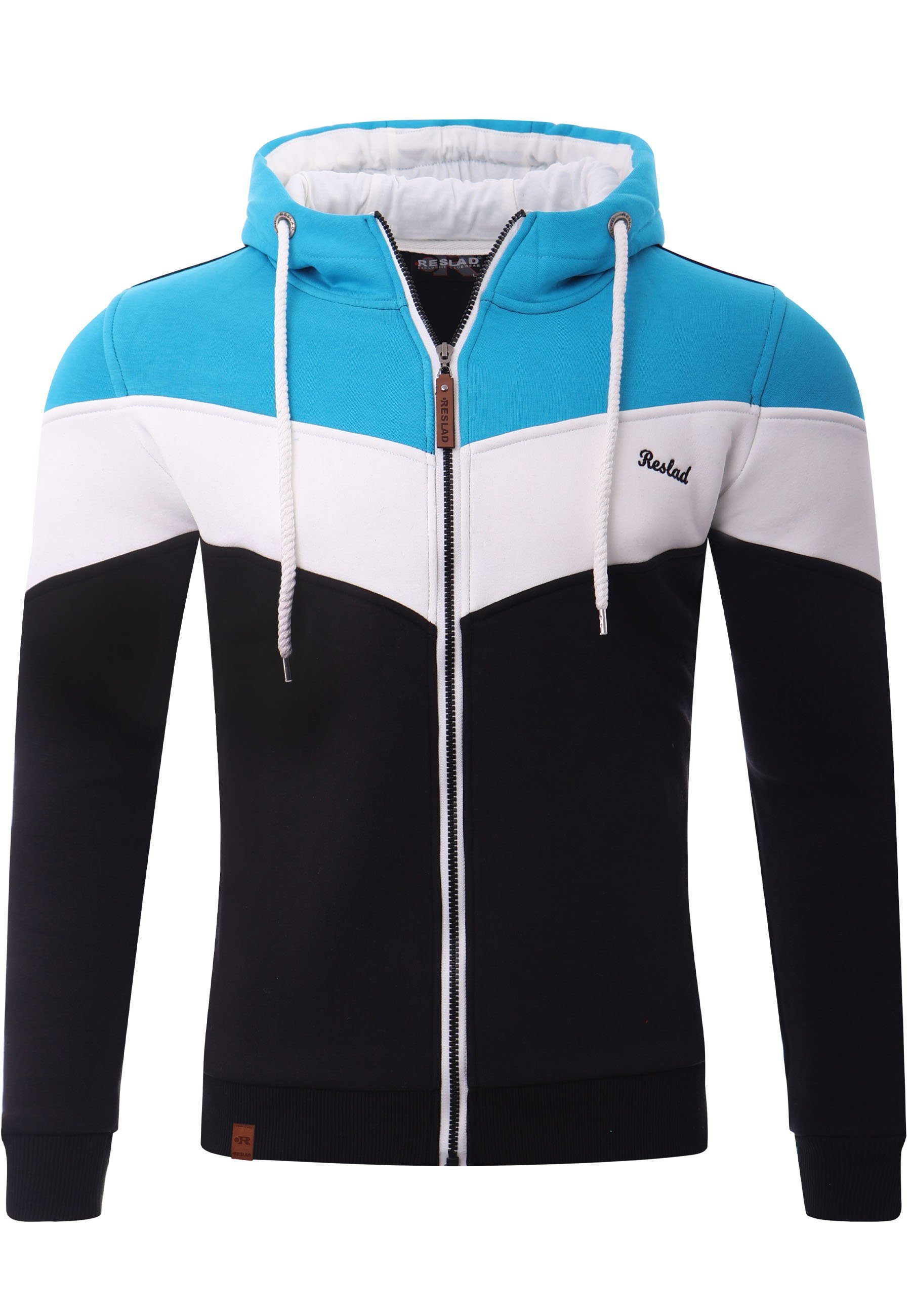 Reslad Sweatjacke Reslad Sweatjacke Zipper RS-1007 (1-tlg) Winter-Pullover günstig online kaufen