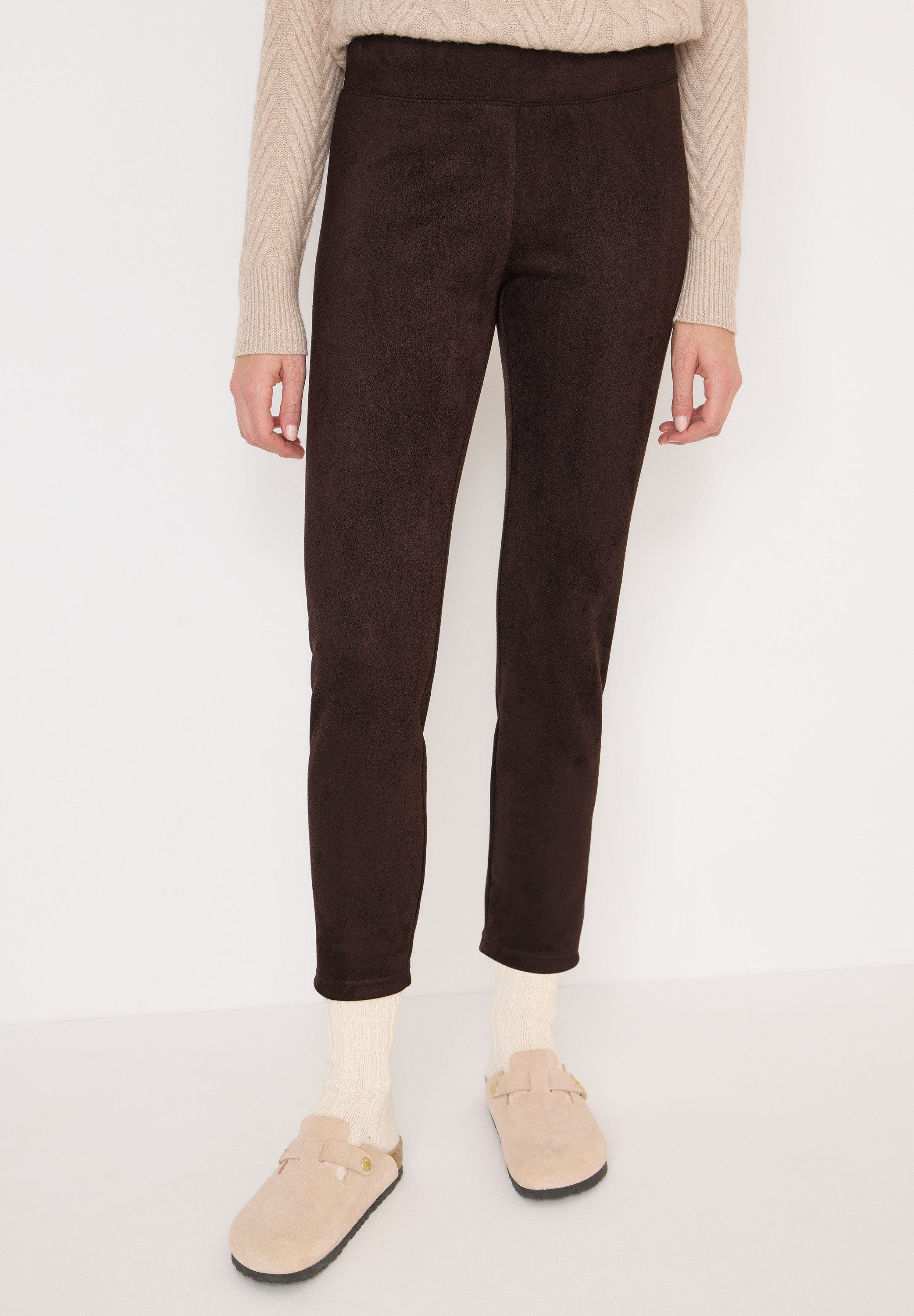 CECIL Leggings aus Velour günstig online kaufen