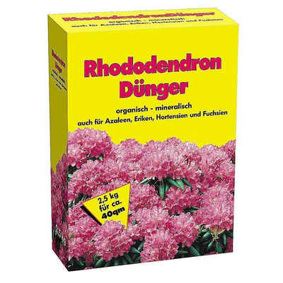 Gärtner's Blumendünger Rhododendrondünger 2,5kg Moorbeetpflanzendünger Azaleendünger
