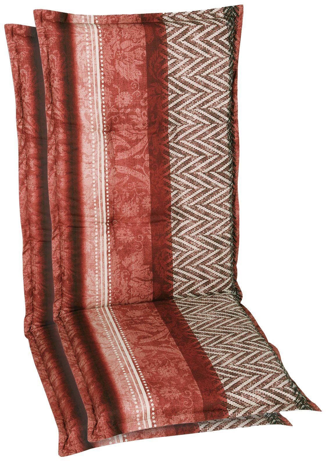 GO-DE Sesselauflage, (Set, 2 St), mittel günstig online kaufen