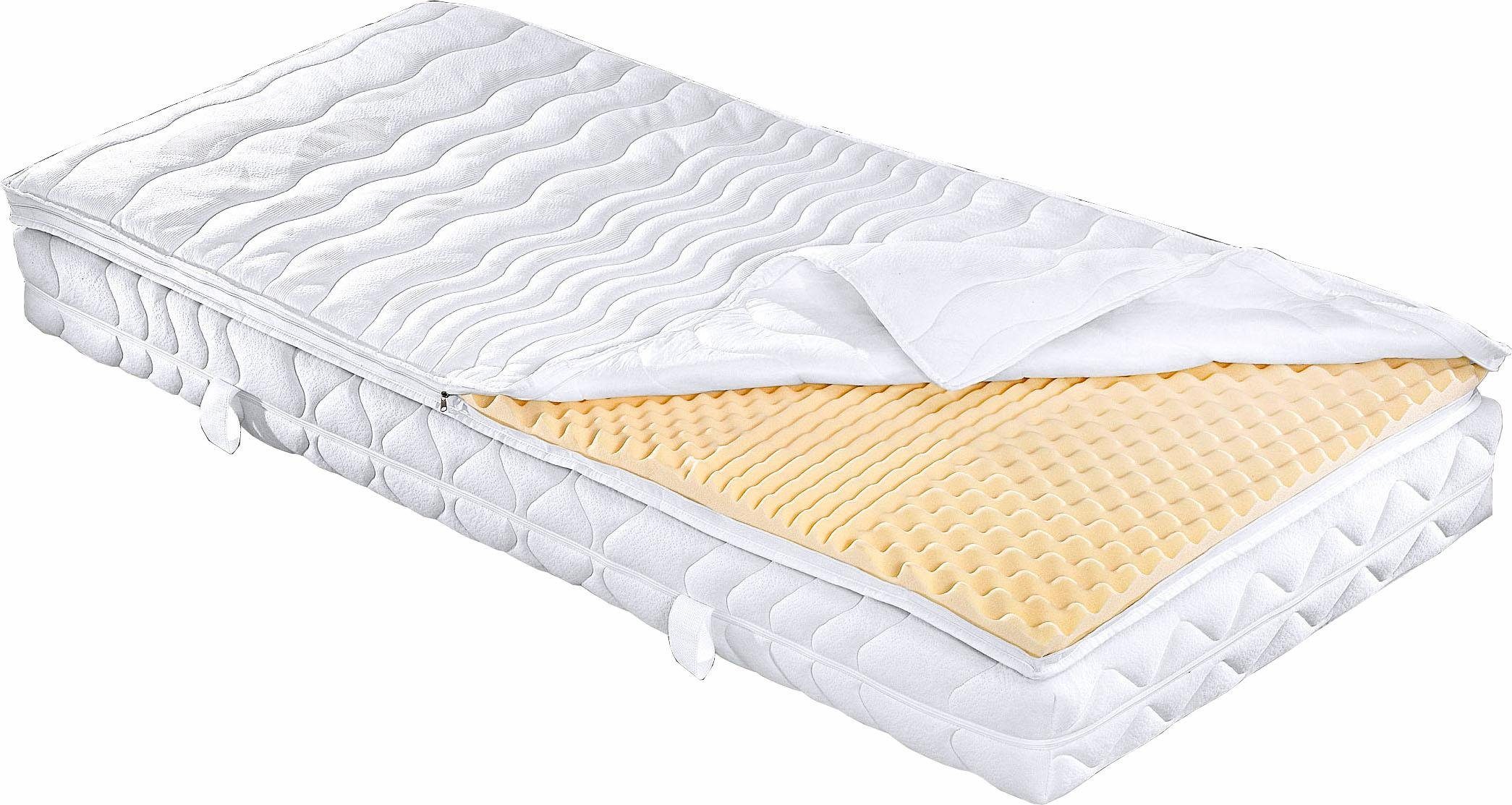 Visco-Topper, 100 x 200 cm Höhe 2,5 cm »Microaktiv Viskokomfort Topper ...