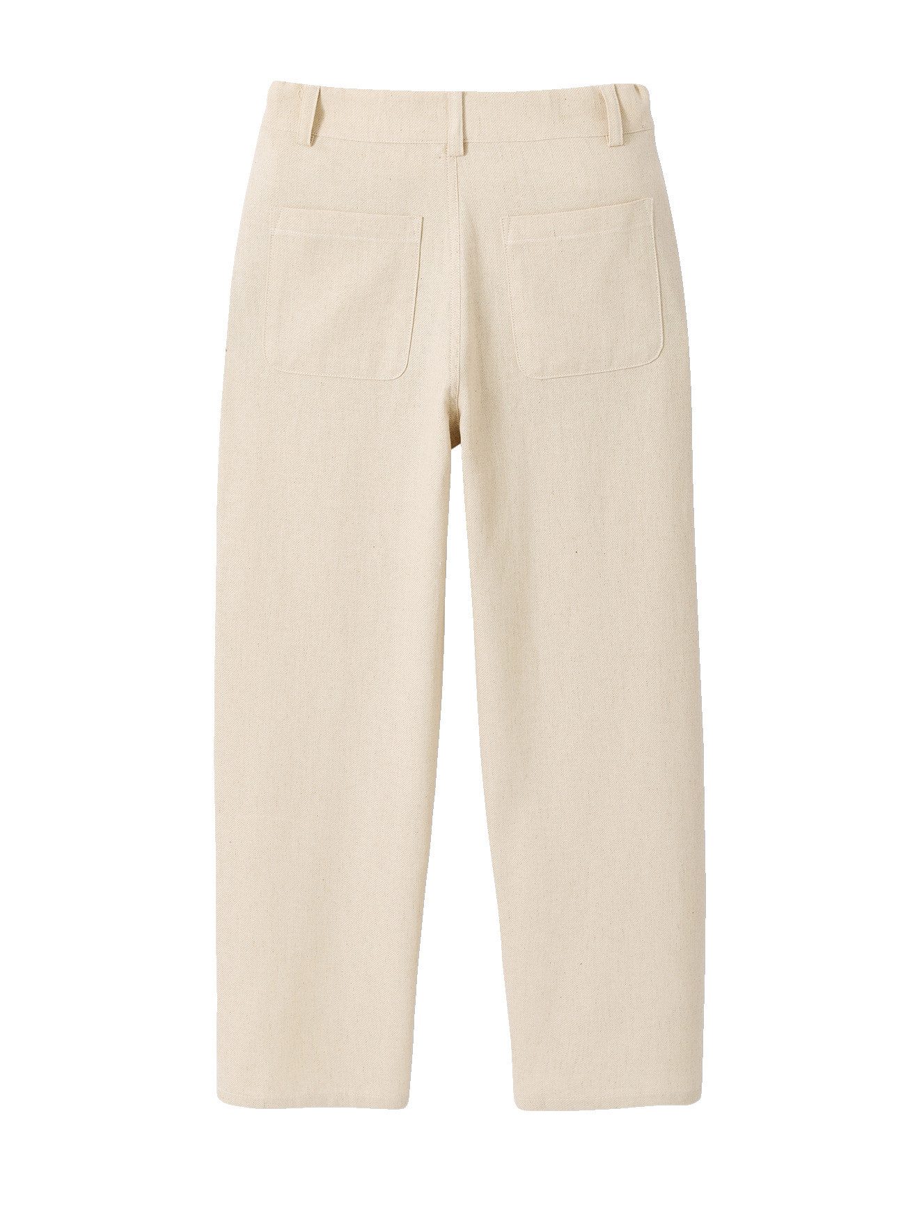 jonen Leinenhose Weite Twill-Hose Baumwoll-Leinen-Mix für Jungen Bundweite verstellbar