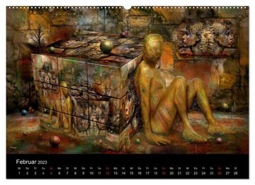 CALVENDO Wandkalender Tiefe Traumreisen (Premium, hochwertiger DIN A2 Wandkalender 2023, Kunstdruck in Hochglanz)