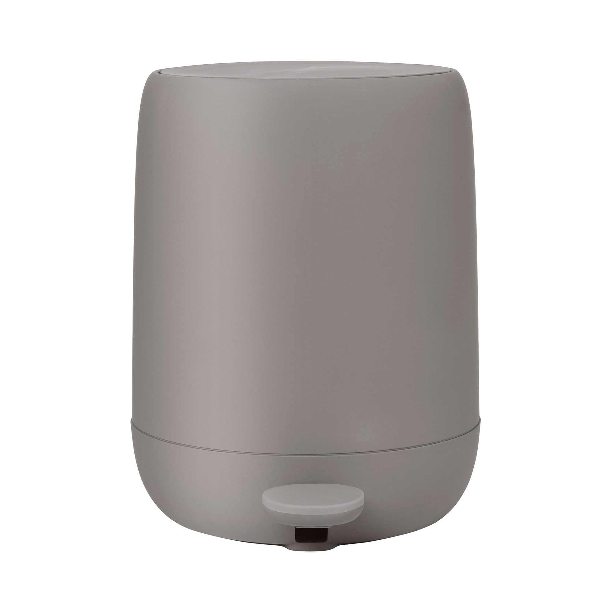 blomus Mülleimer -SONO- Designer Treteimer: Eleganz mit praktischen Funktionen, Soft-Close, Matte Oberfläche, 3 oder 5 Liter, Hygienisch, Designstark