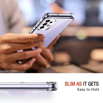 CoolGadget Handyhülle Anti Shock Rugged Case für Samsung Galaxy A52 4G/5G / A52s 5G 6,5 Zoll, Slim Cover mit Kantenschutz Schutzhülle für Samsung A52 4G/5G Hülle
