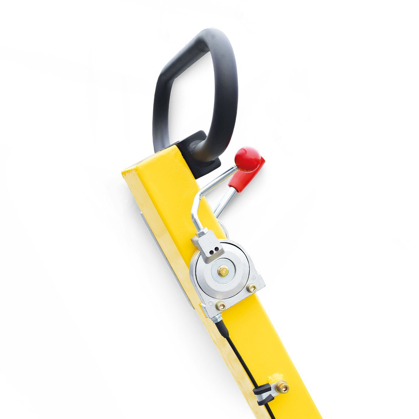 BAMATO Rüttelplatte R-165RV, max. 4000 vpm, 3-tlg., inklusive Gummimatte und Fahrwerk