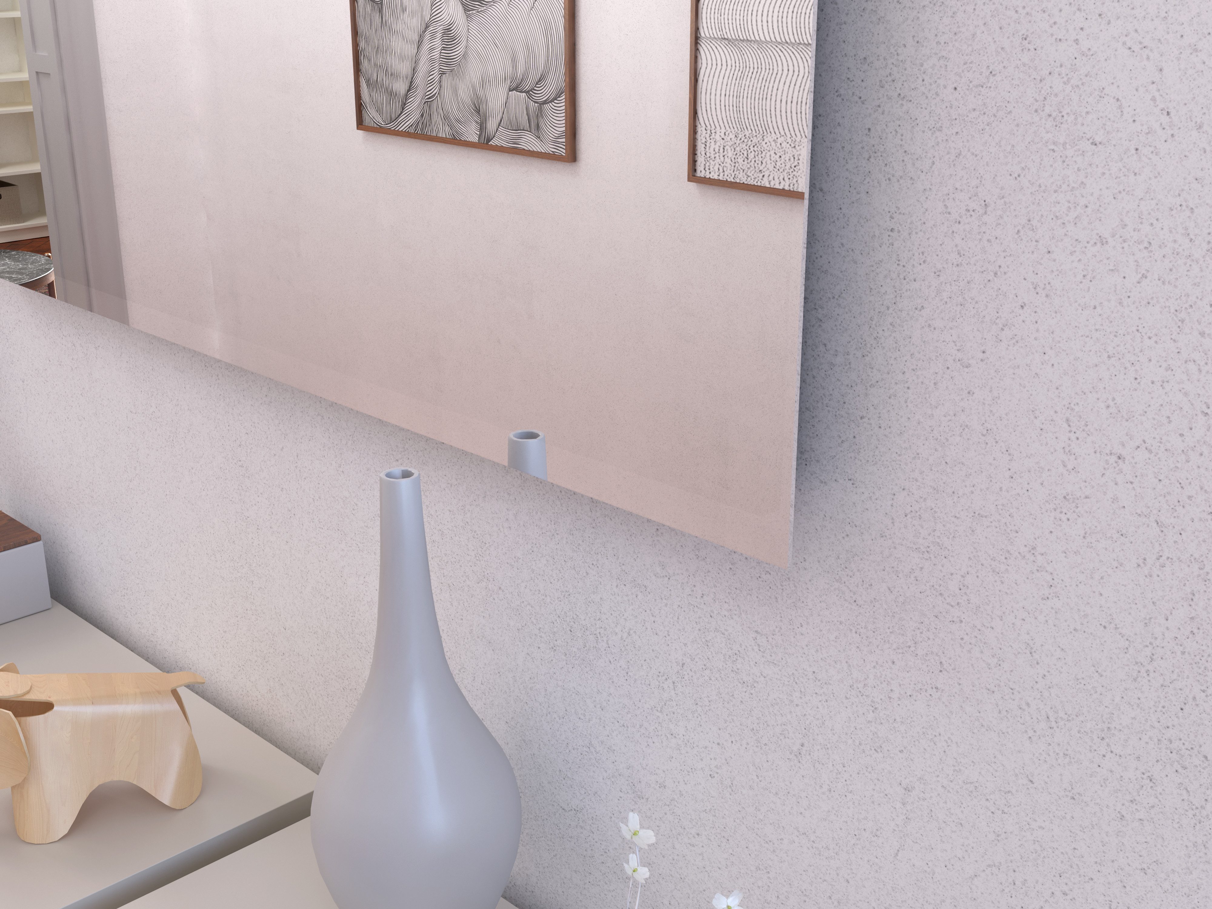 GERMANIA Wandspiegel Univa (1-St), mit zurückspringender Trägerplatte, soda günstig online kaufen