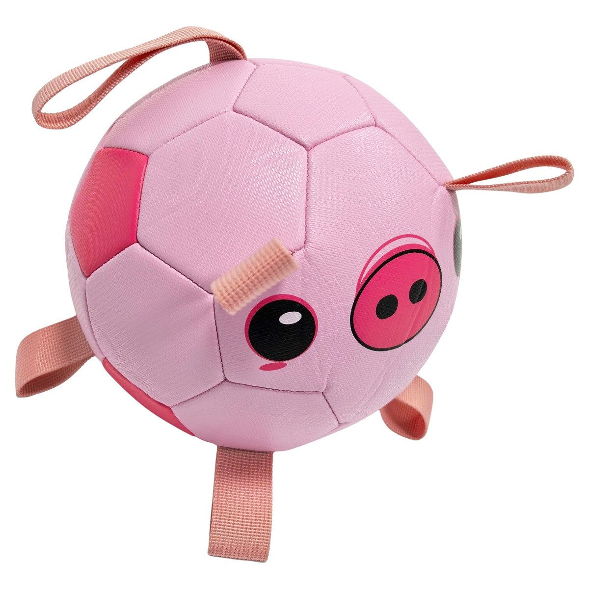 DUVO+ Tierball Hundespielzeug Fußball Piggy rosa
