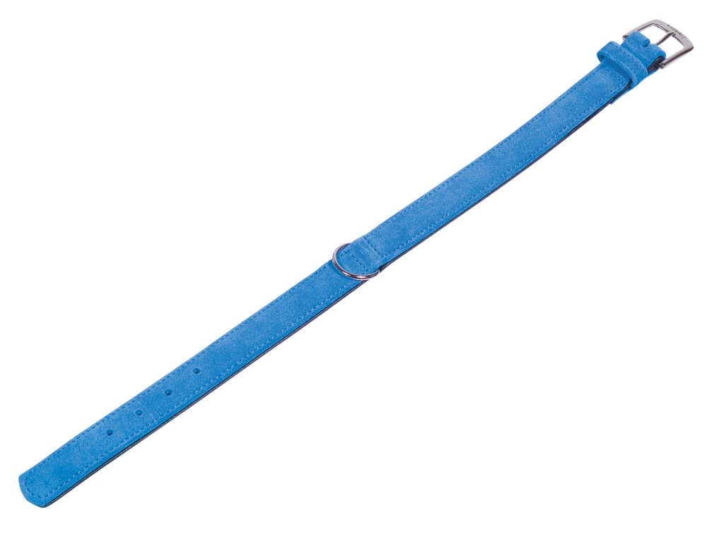 Nobby Hunde-Halsband Halsband "VELOURS", türkis, XS