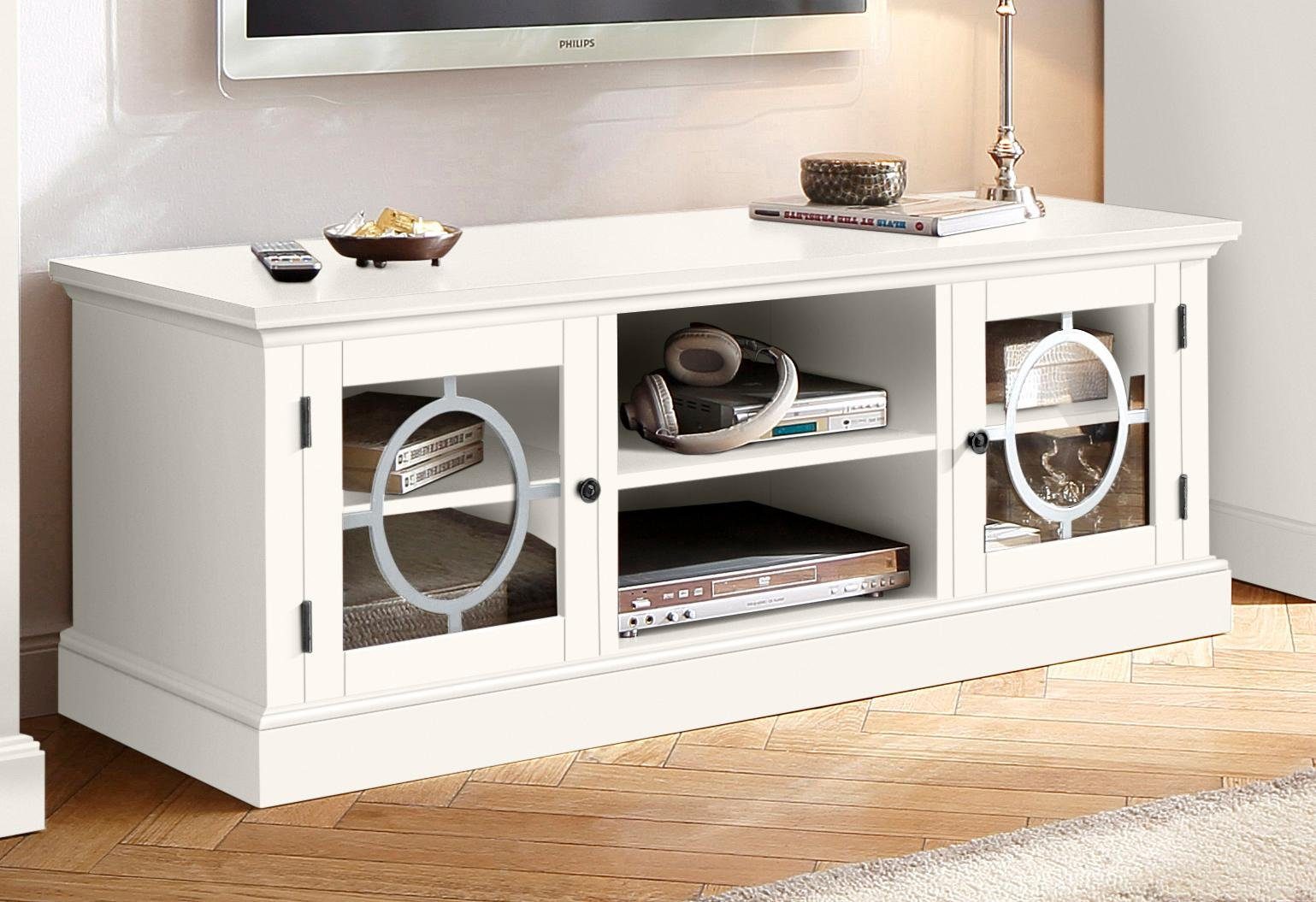 TV-Lowboard LUGANO von HOME AFFAIRE im Landhausstil