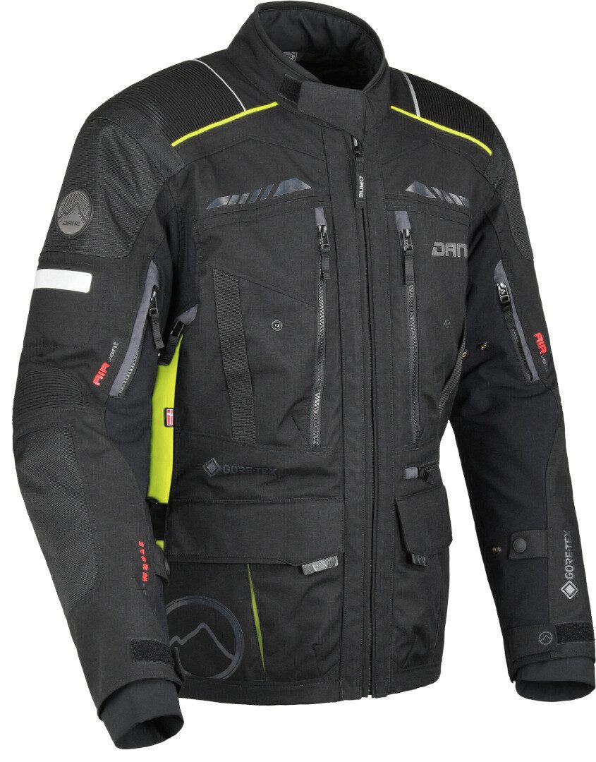 DANE Motorradjacke Hornum wasserdichte Motorrad Textiljacke