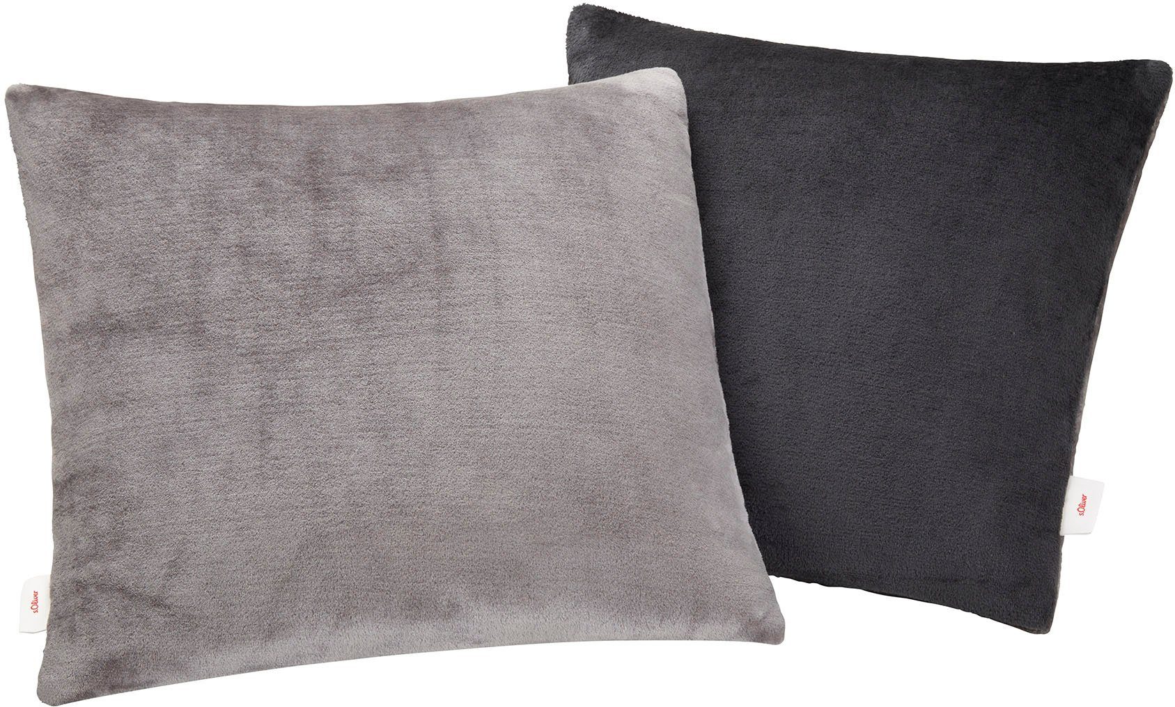 s.Oliver Dekokissen double soft Kissen s.Oliver, Kissenhüllen ohne Füllung, günstig online kaufen