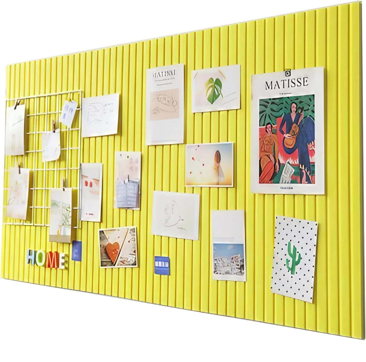 Coonoor Pinnwand Fototafel mit selbstklebendem Klebeband,dekorative korkwand aus Filz