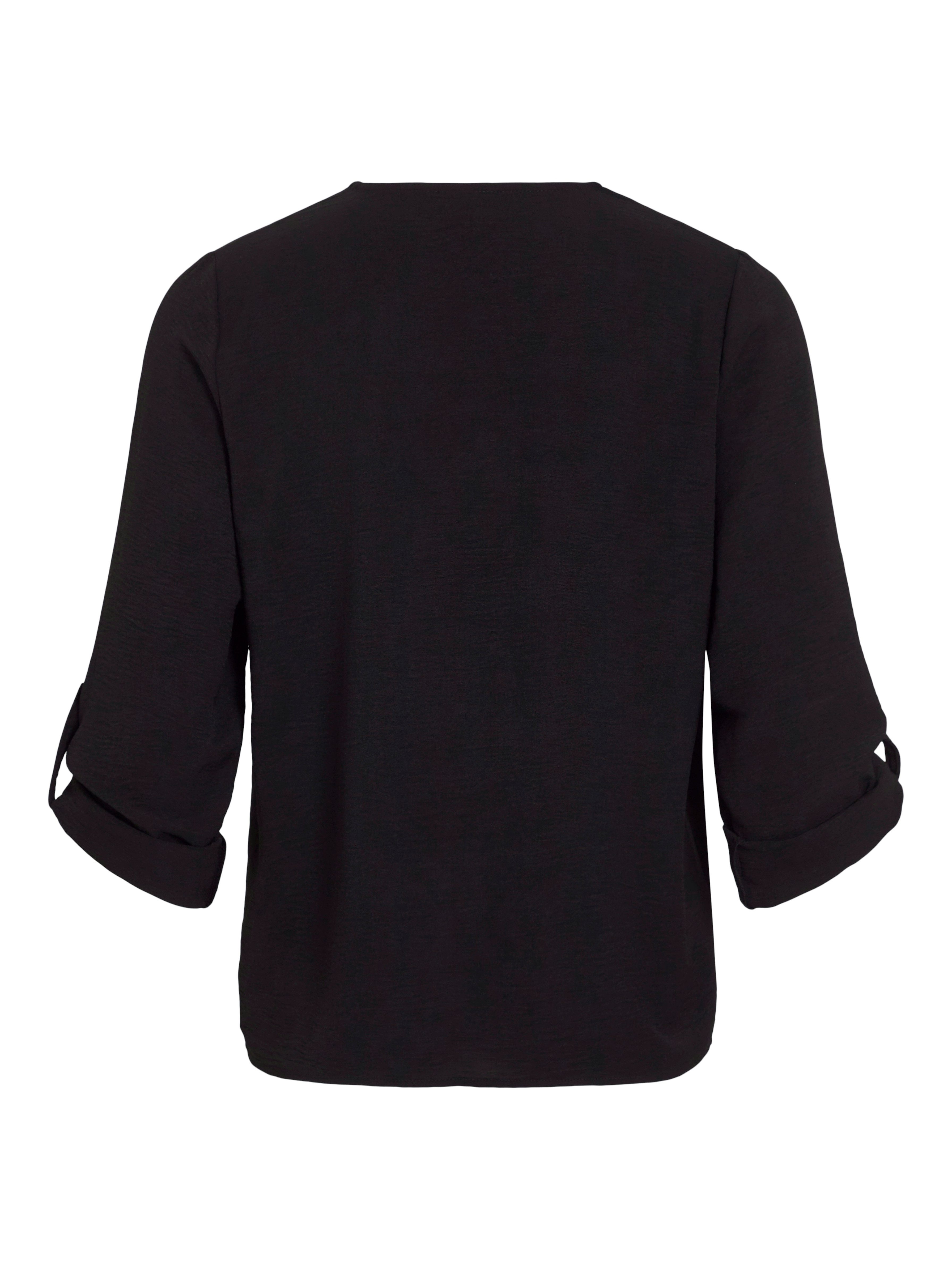 Vila Blusenshirt VIJOSA 3/4 V-NECK TOP - NOOS