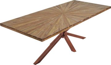 SIT Esstisch Tops&Tables, aus recyceltem Altholz Teak